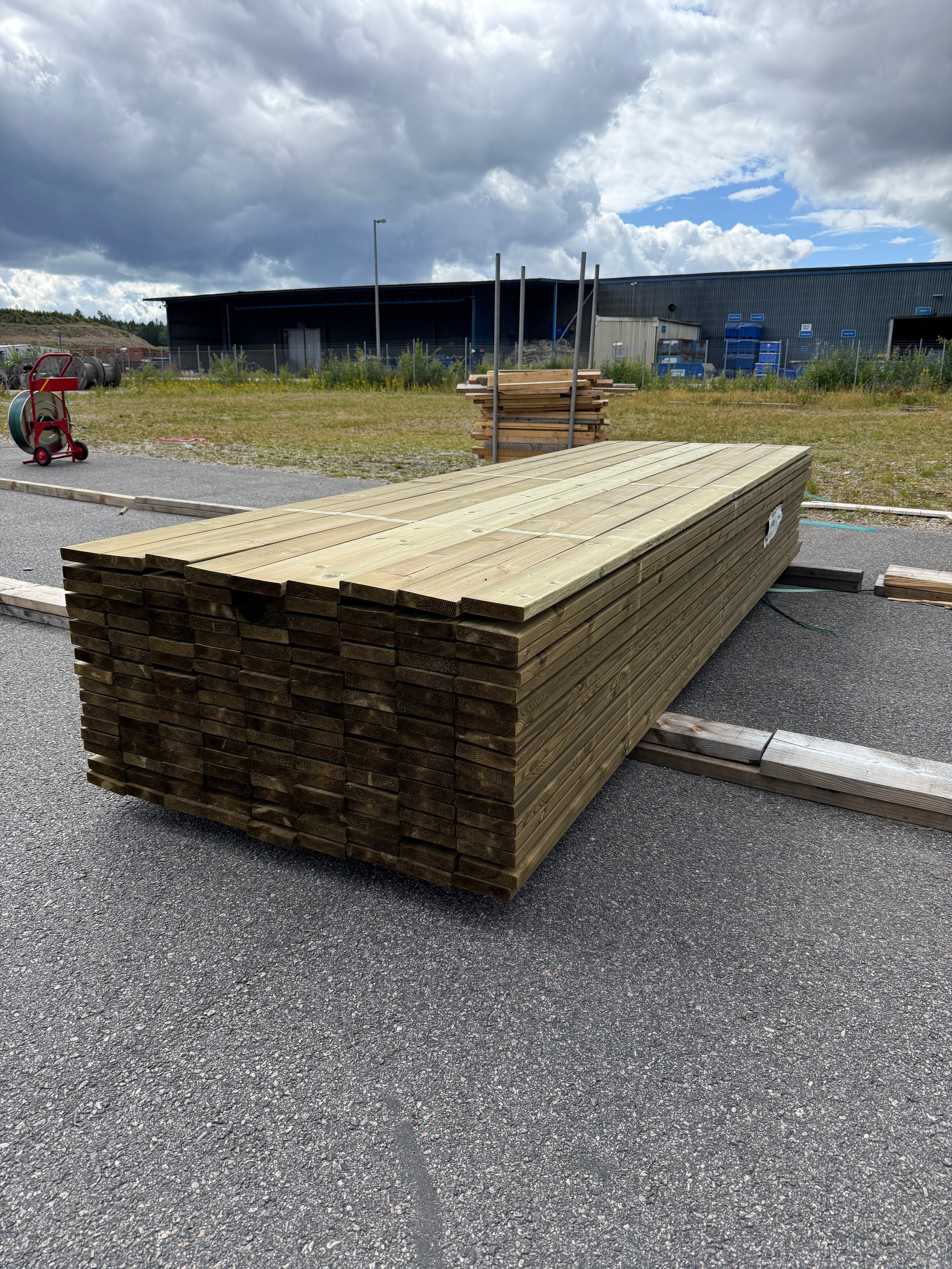Paket Tryckimpregnerad Trall 28×120 mm, 153 st 3,60 m (G4-3)