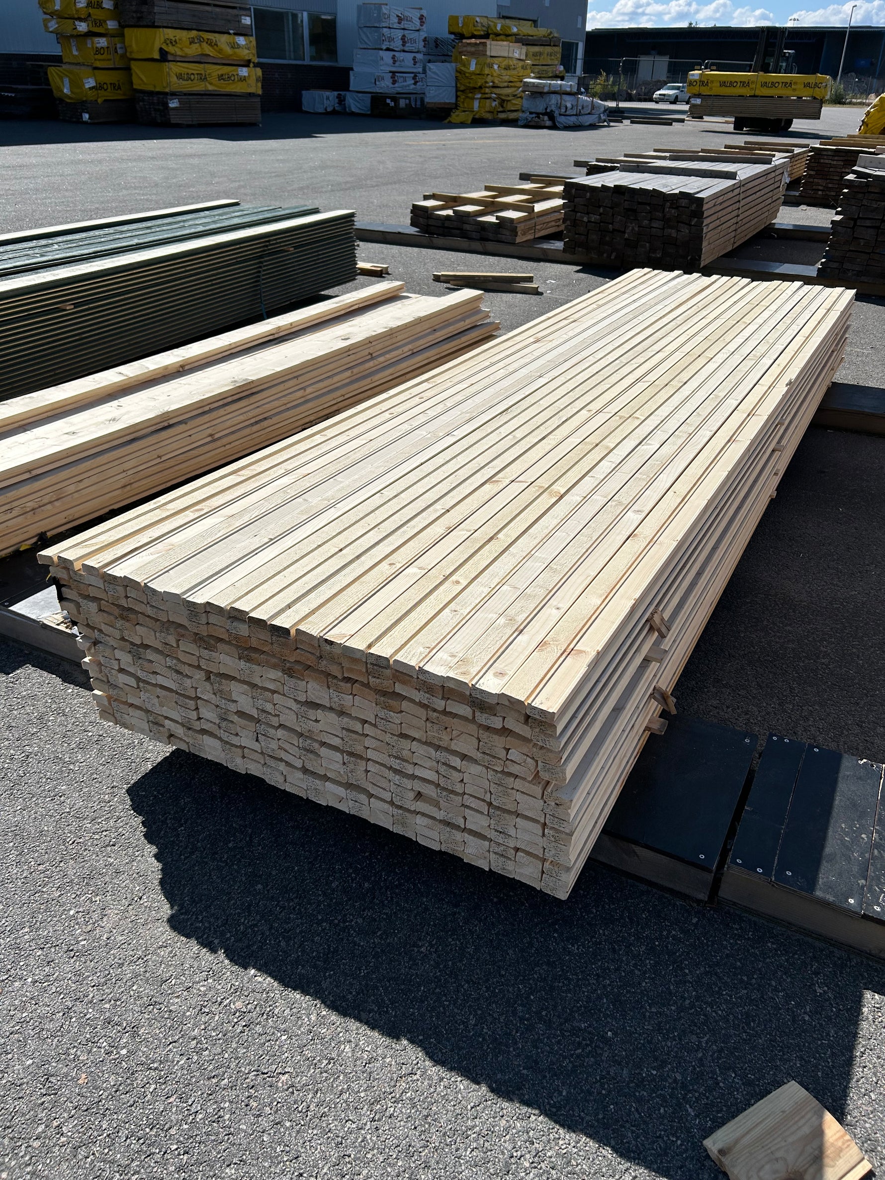 Parti Lockläkt 22x45mm 330st Obehandlade 3.60m