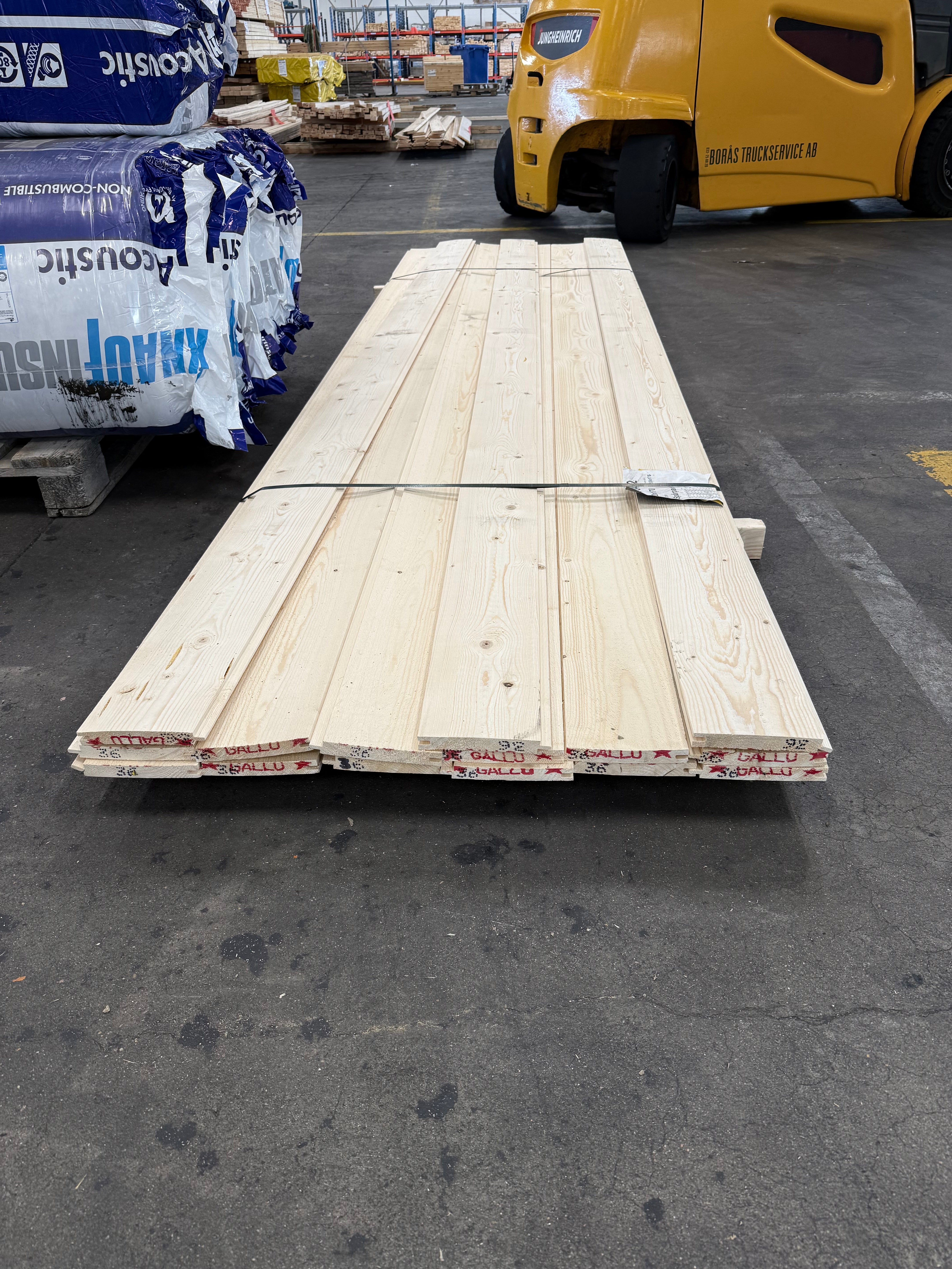 Paket spårpanel 22x170mm 3.60m 15st