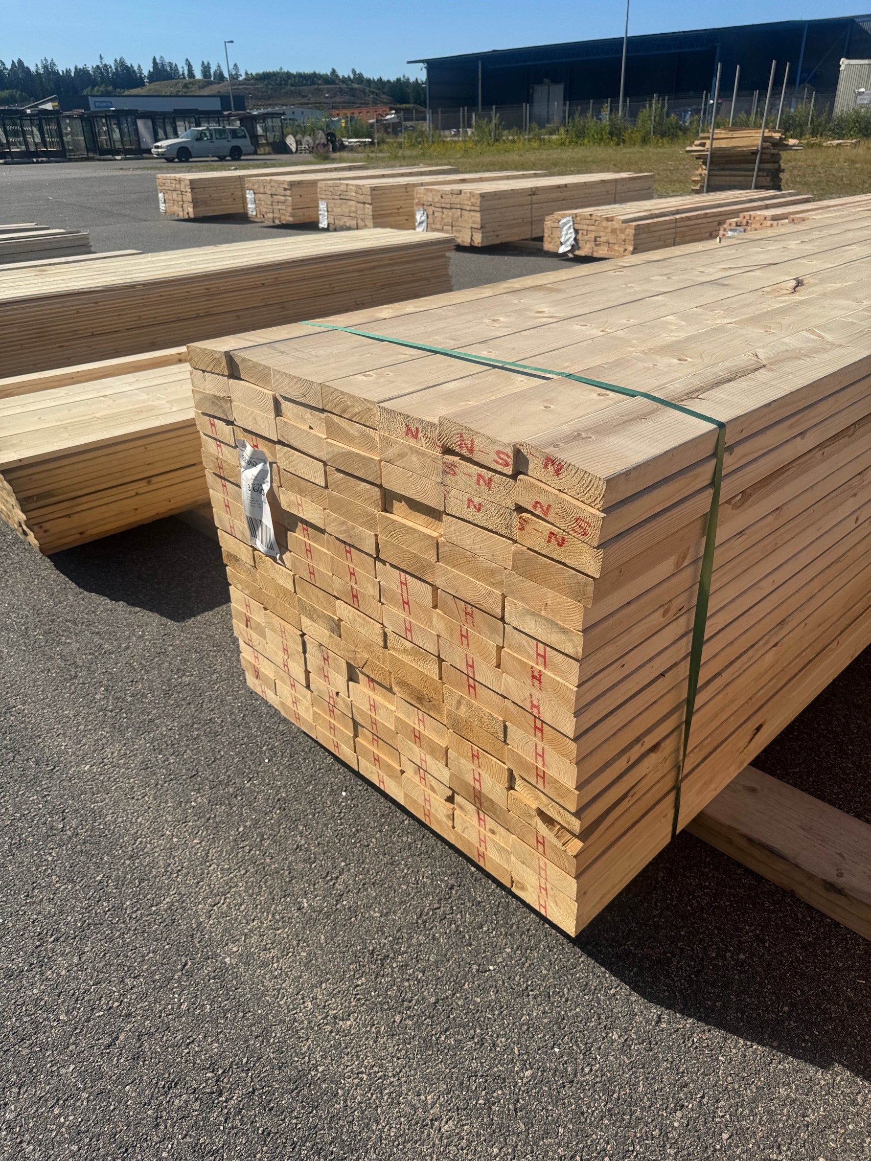 Paket Reglar 45x145mm 3,30-3,60m 126st
