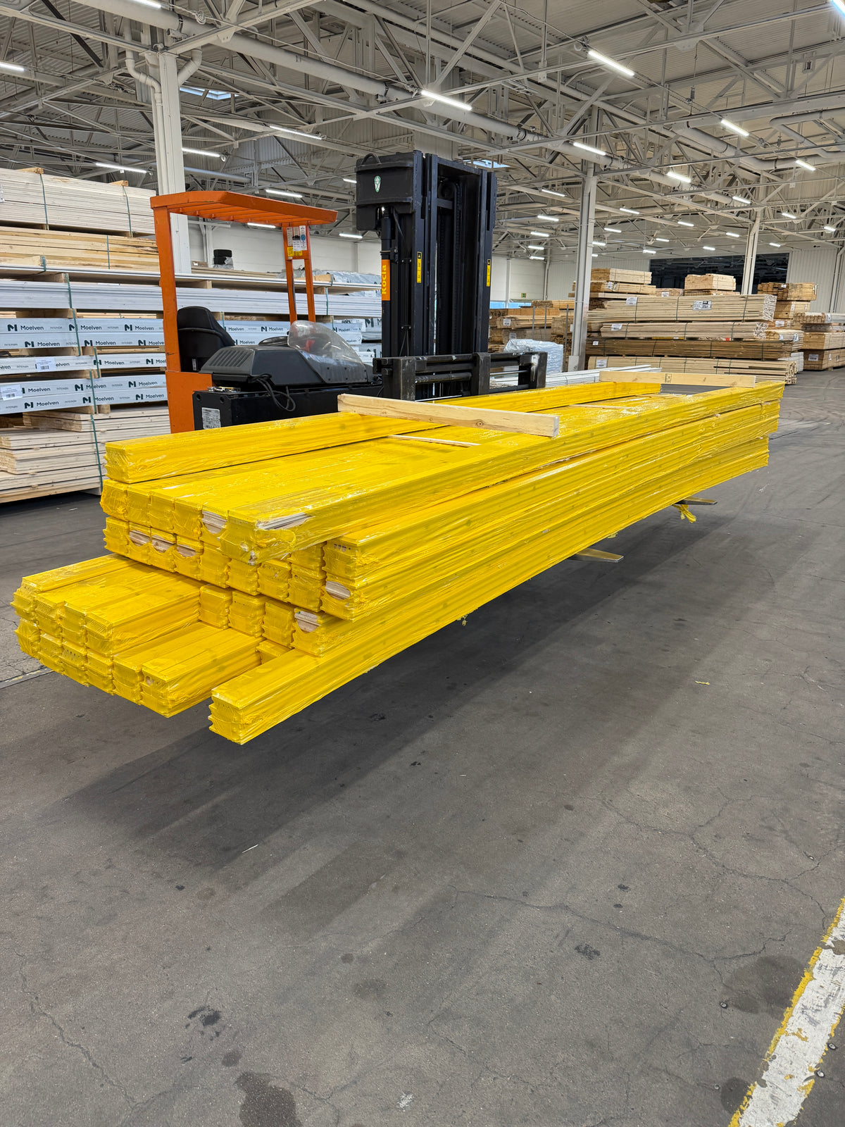 Parti Furu Golv 28x110mm Ändspont, 5.10–5.40m- 82,2kvm (Sekunda)