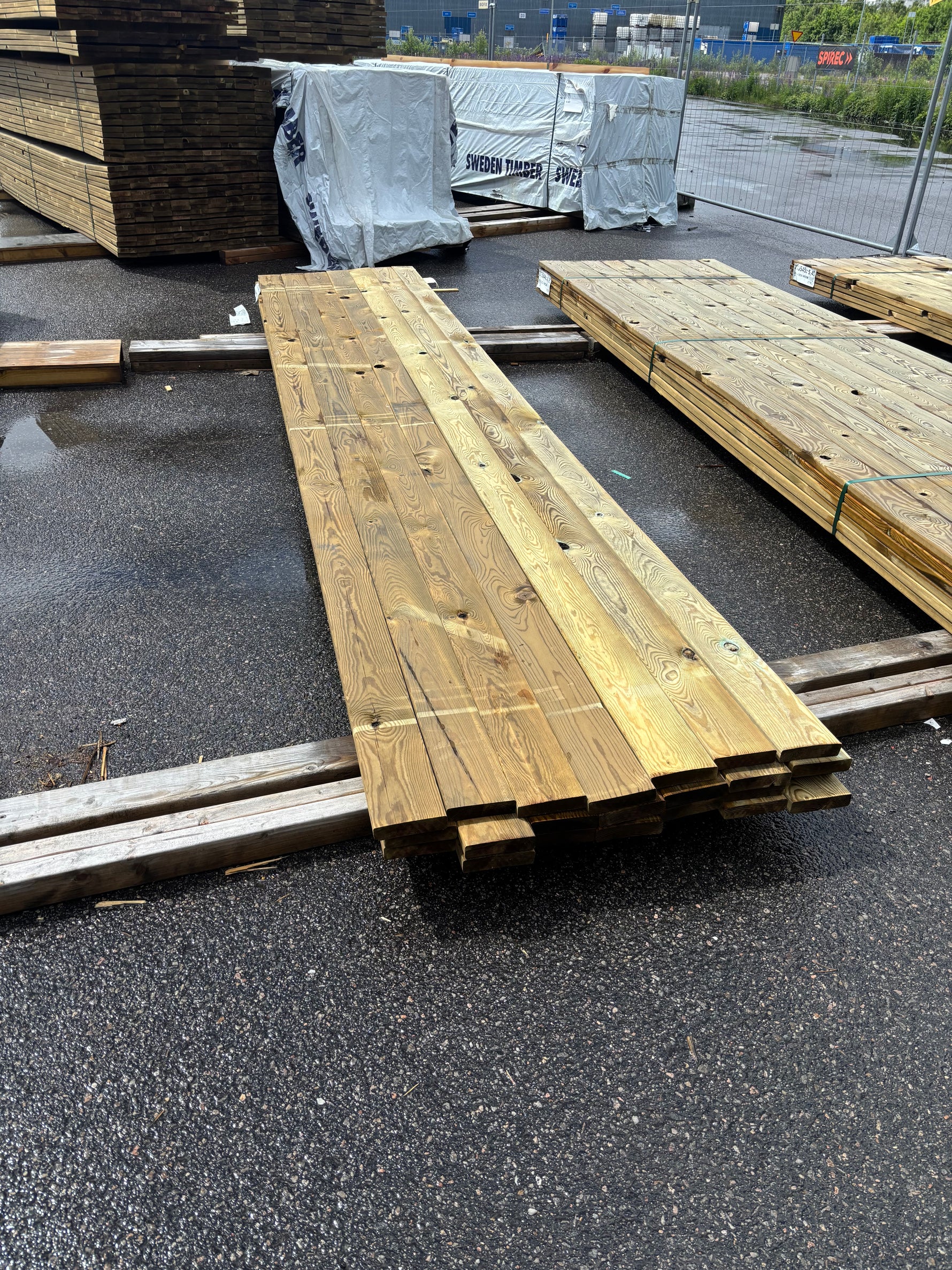 Paket Trall Furu 28x120mm 4,50m 23st Impregnerad B-kvalitet