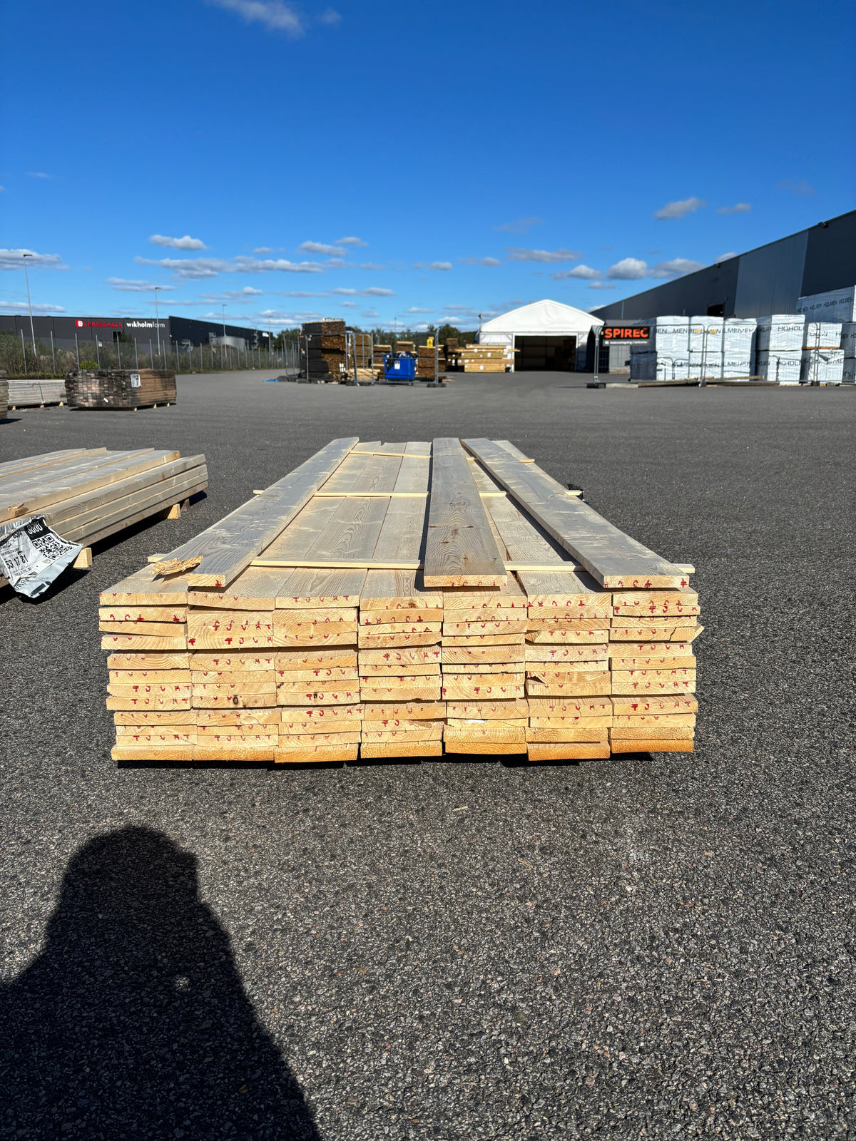 Paket Finsågade Brädor 22x145mm 3,60m 87st (Andra Sortering)