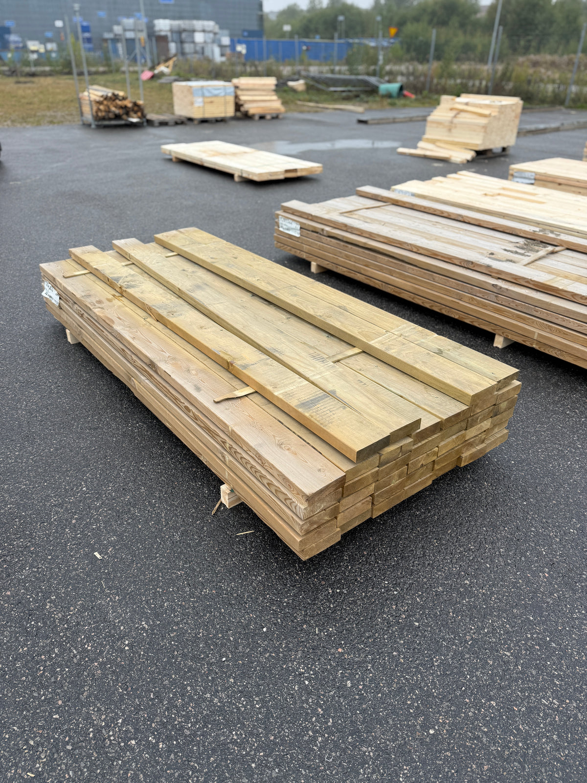 Paket Tryckimpregnerade Reglar 45x145mm 2,40m 39st C16 NTR-AB