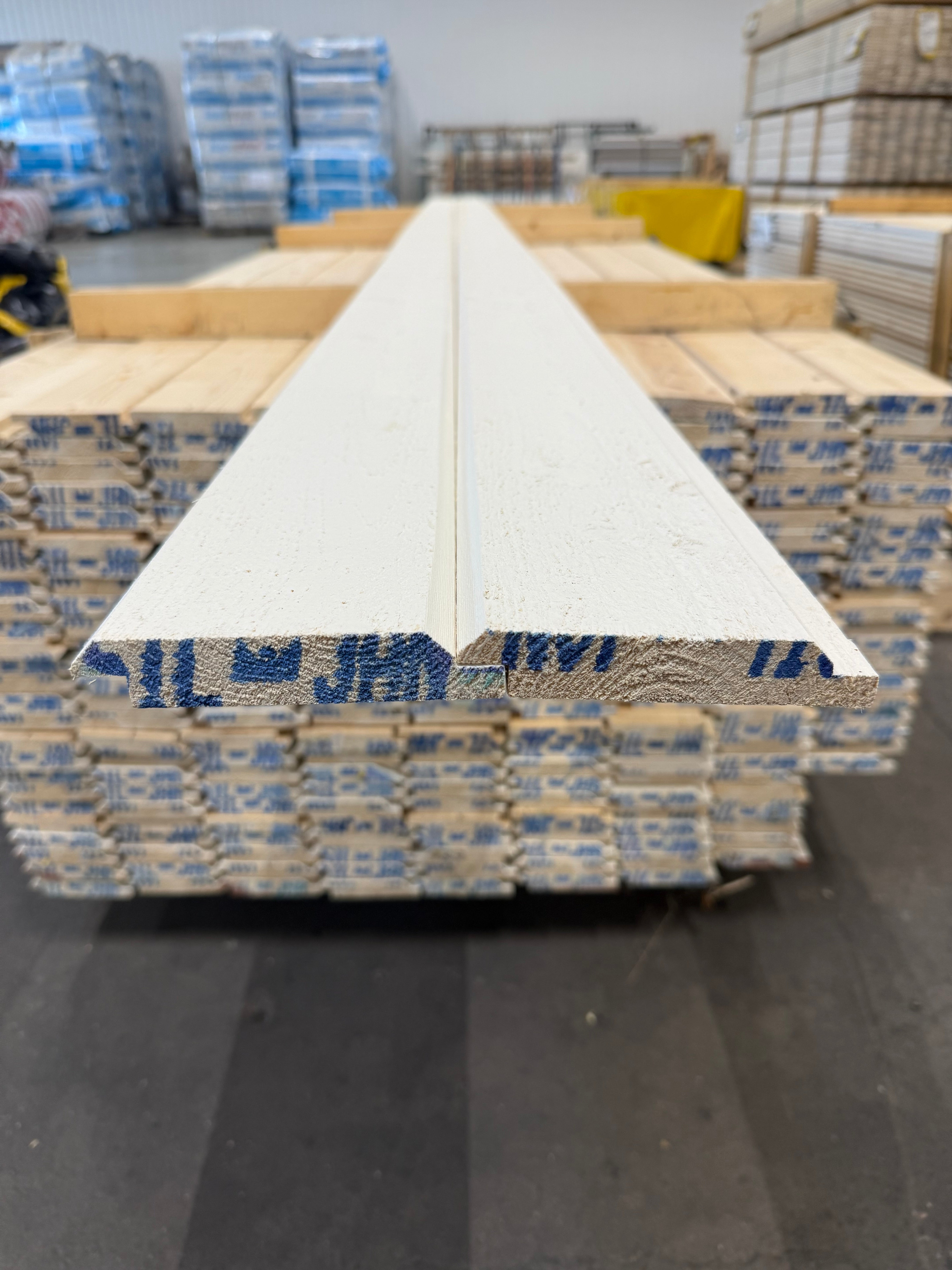 Ytterpanel Dubbelfas Halvspont 22x120mm