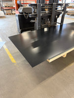 Slätplåt 1230x2500mm- Svart 0,5mm - Spirec