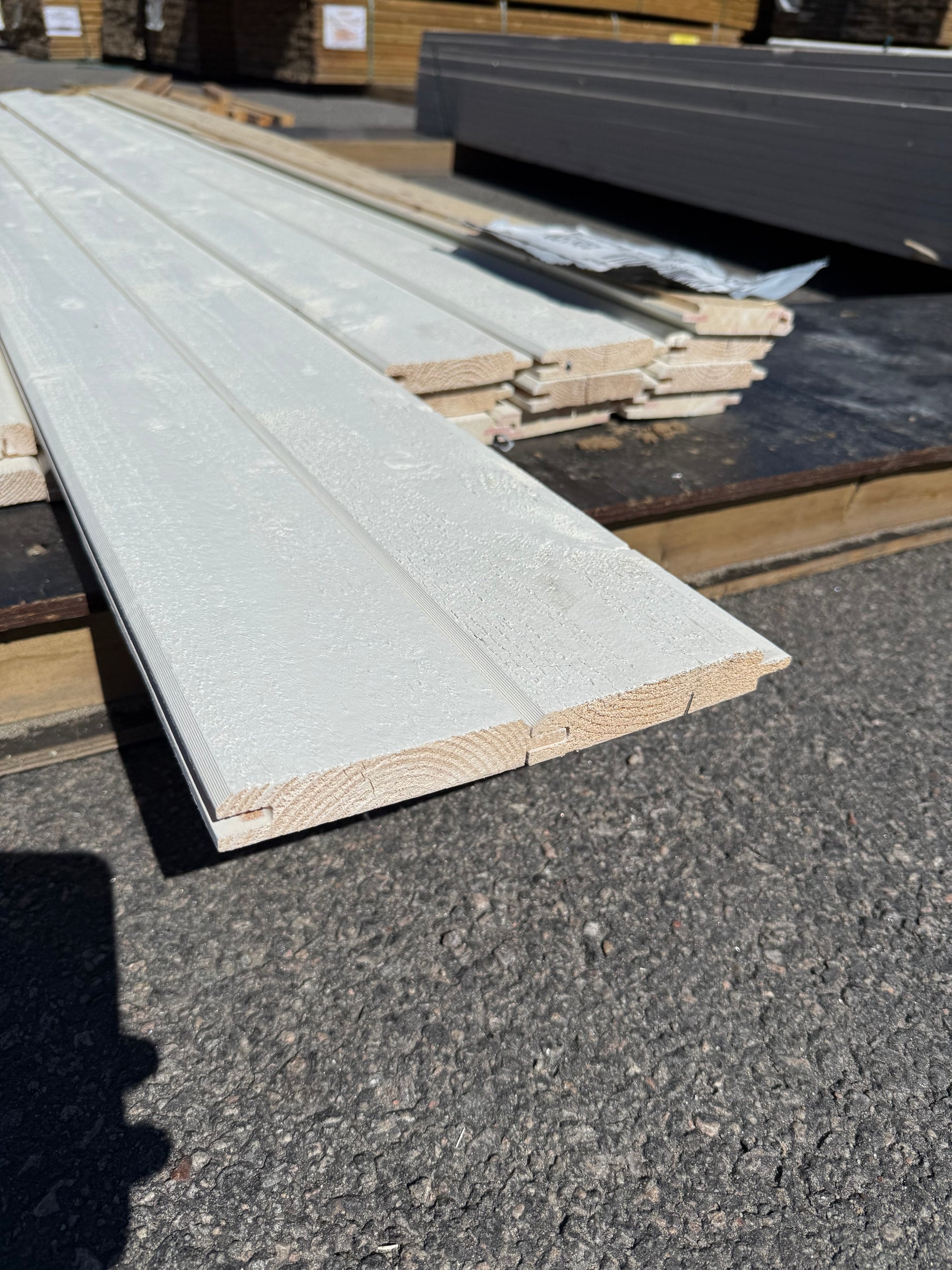 Paket Ytterpanel Dubbelfasspont 22x120mm, 28st 2.70m Mellanstruken