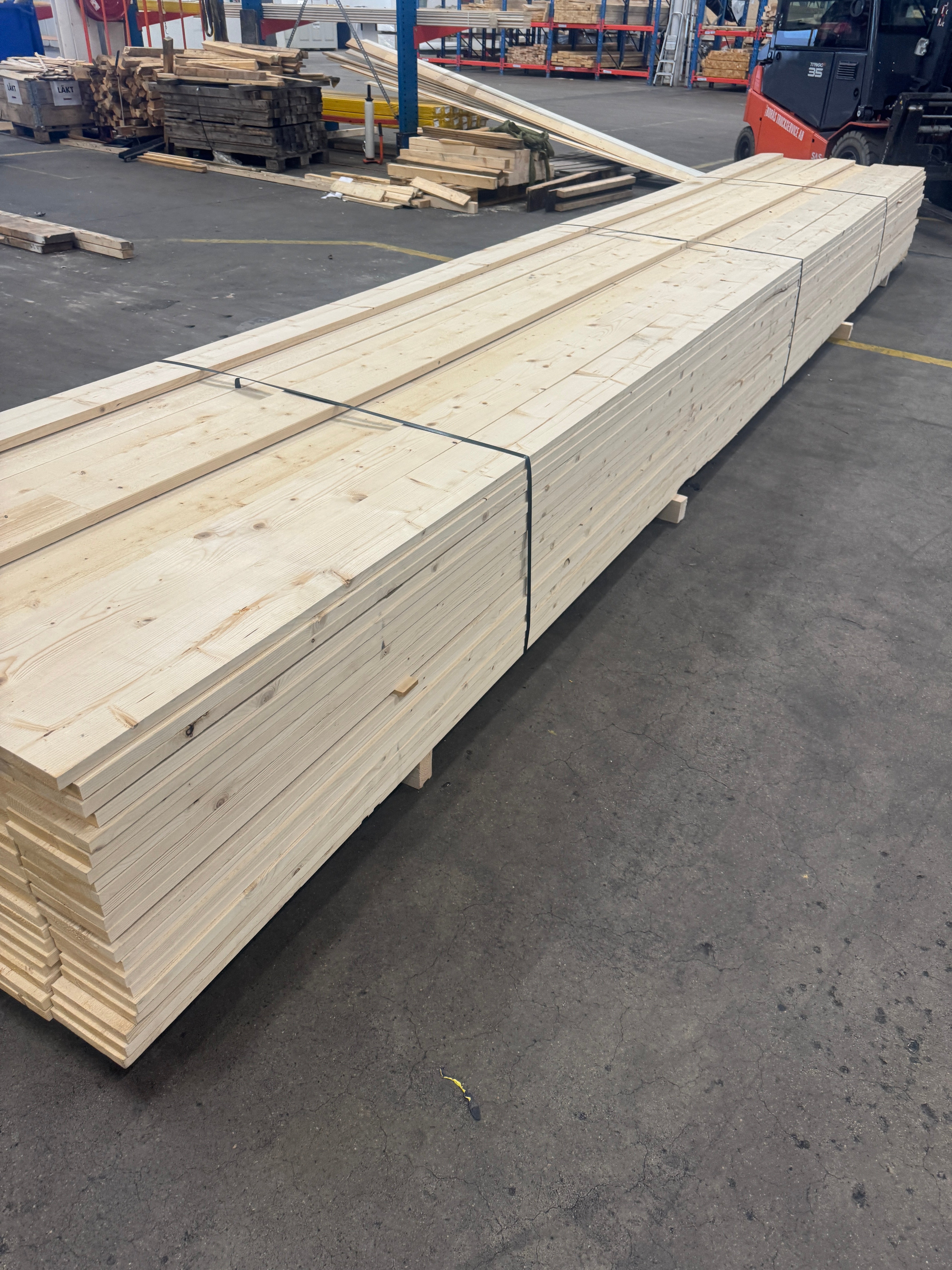 Paket Panel 21x145mm – 144 st 6,20 m (gran, prima, fingerskarvad, obehandlad)
