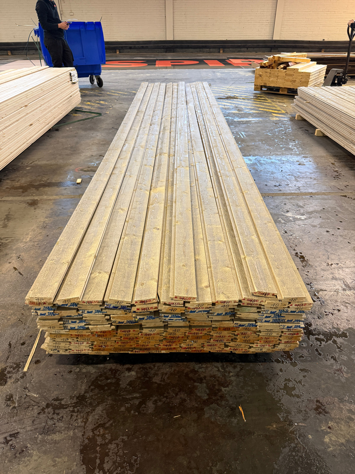Paket Spårpanel Lasyr 22×95 mm 4,80 m – 143 st