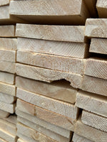 Parti Finsågade Brädor 22x120 mm – 3.60–4.80 m (Andra sortering)
