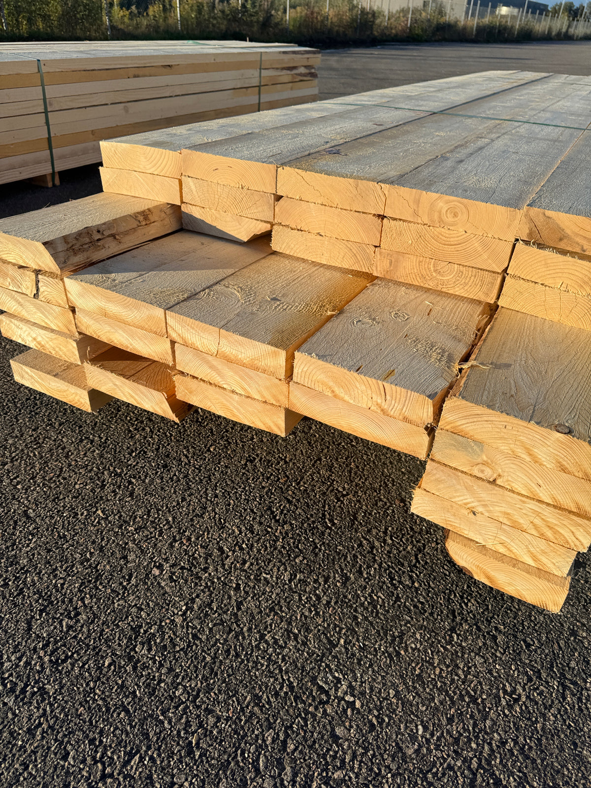 Paket Ohyvlade Reglar 47x200mm (3,00–3,90m) 40st Gran