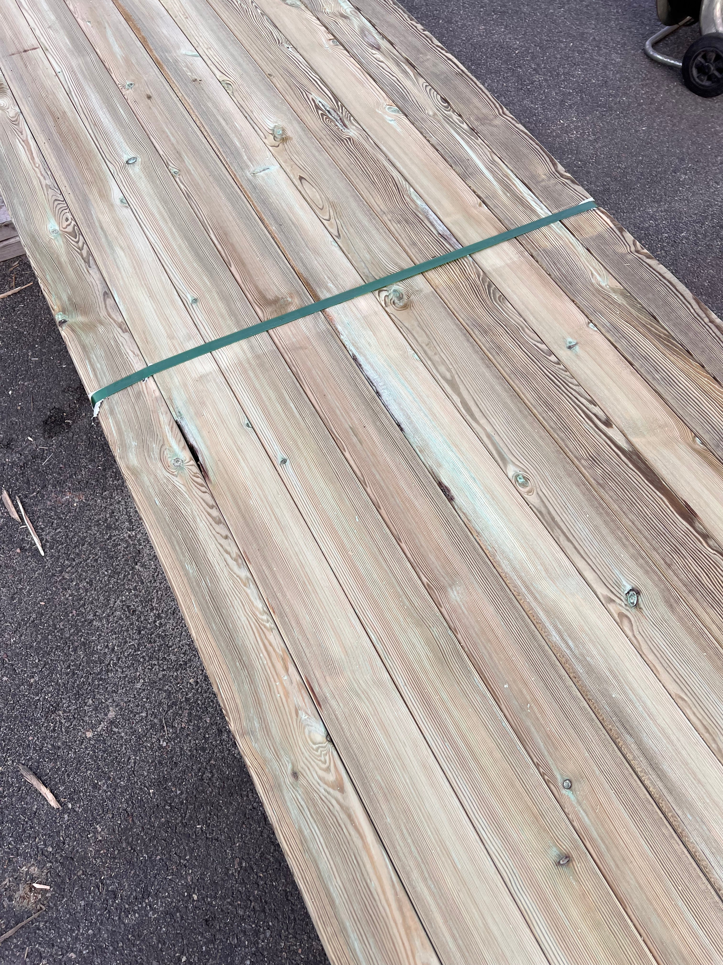 Paket Trall 22x95mm – 210 st 4.20m Tryckimpregnerad B-sort