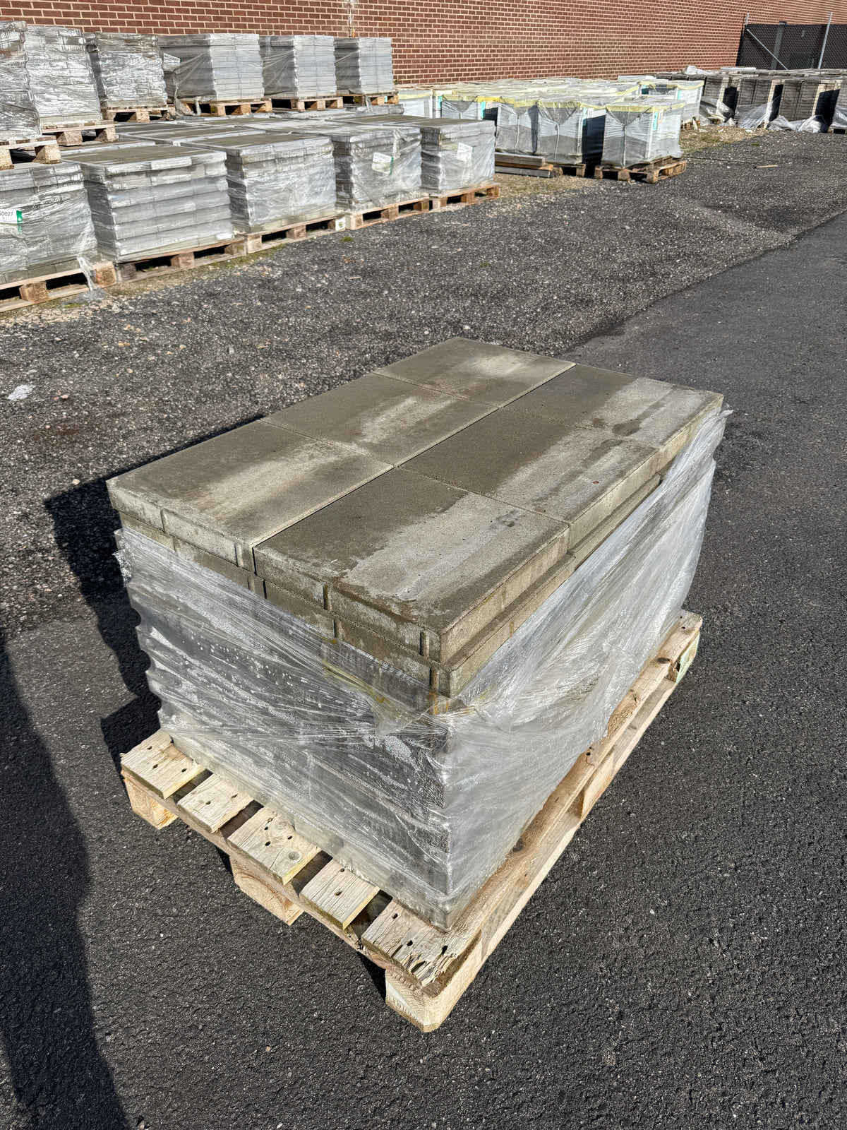 Marksten 50×350×350 mm – Klassisk Helplatta Naturgrå