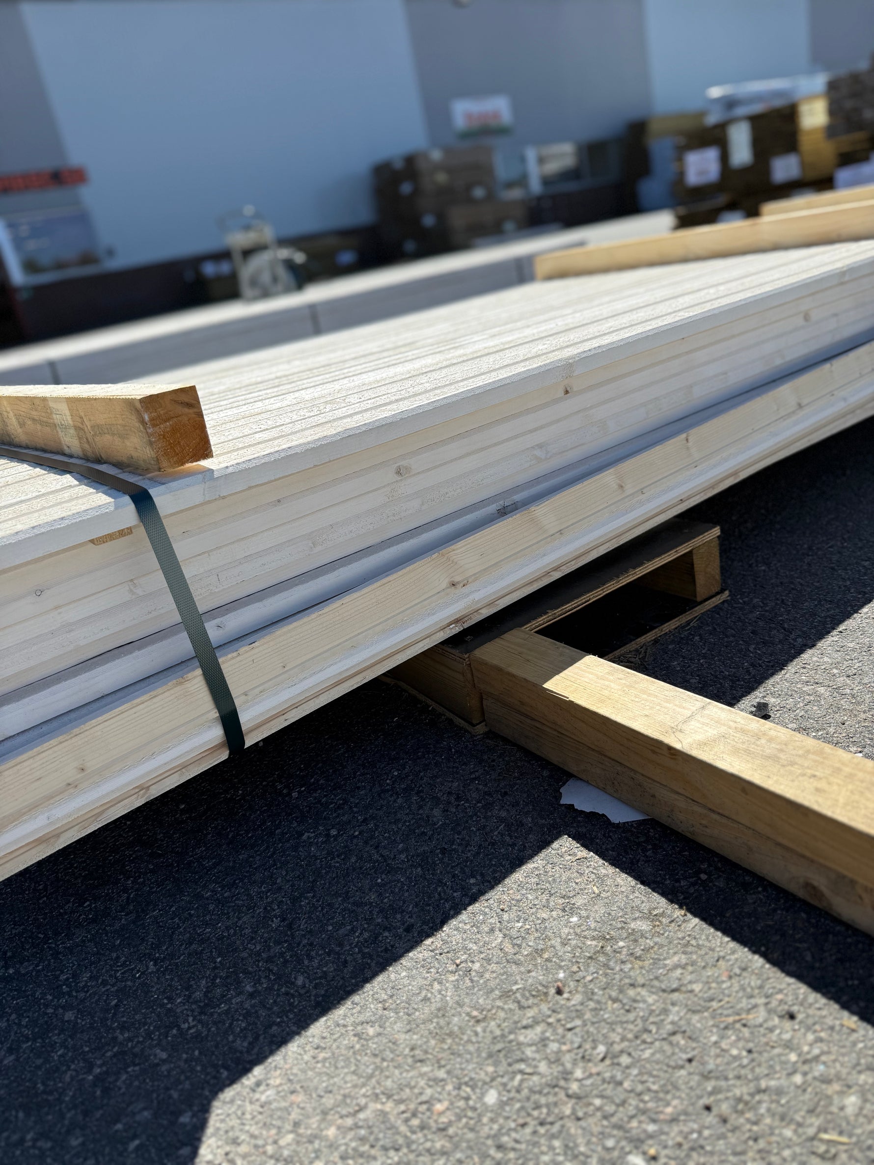 Paket Lockläkt 22x45mm, 267st 4.2m- Grundmålade