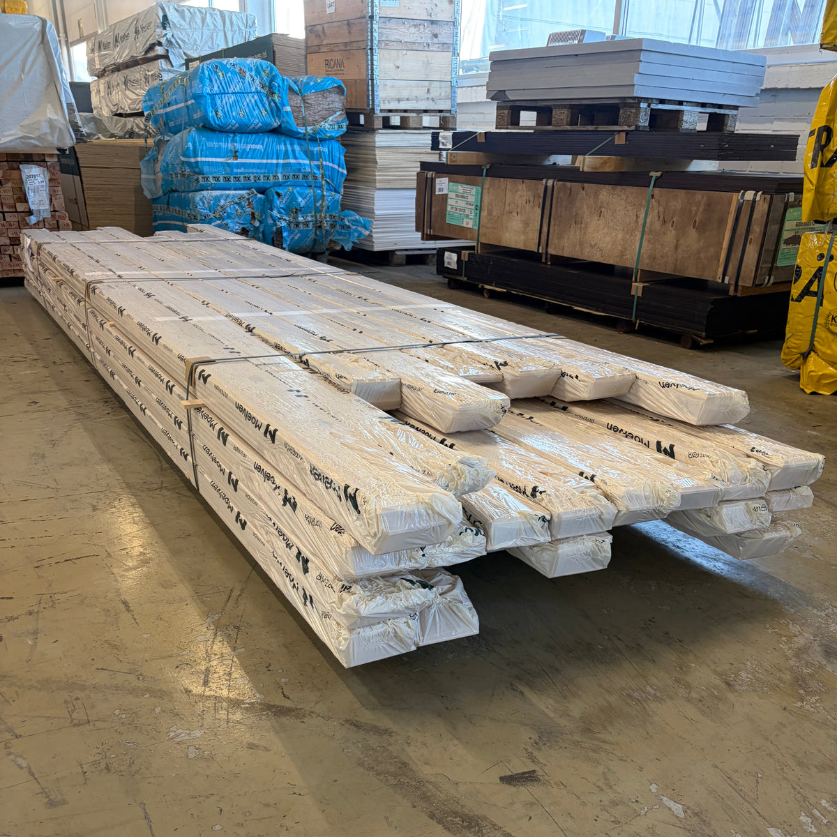 Paket Massivt furugolv 20×135/142 mm – Obehandlat Robust, ca 75 m²