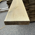 Paket Tryckimpregnerad Rillad Trall 28×120 mm, 153 st 4,80 m