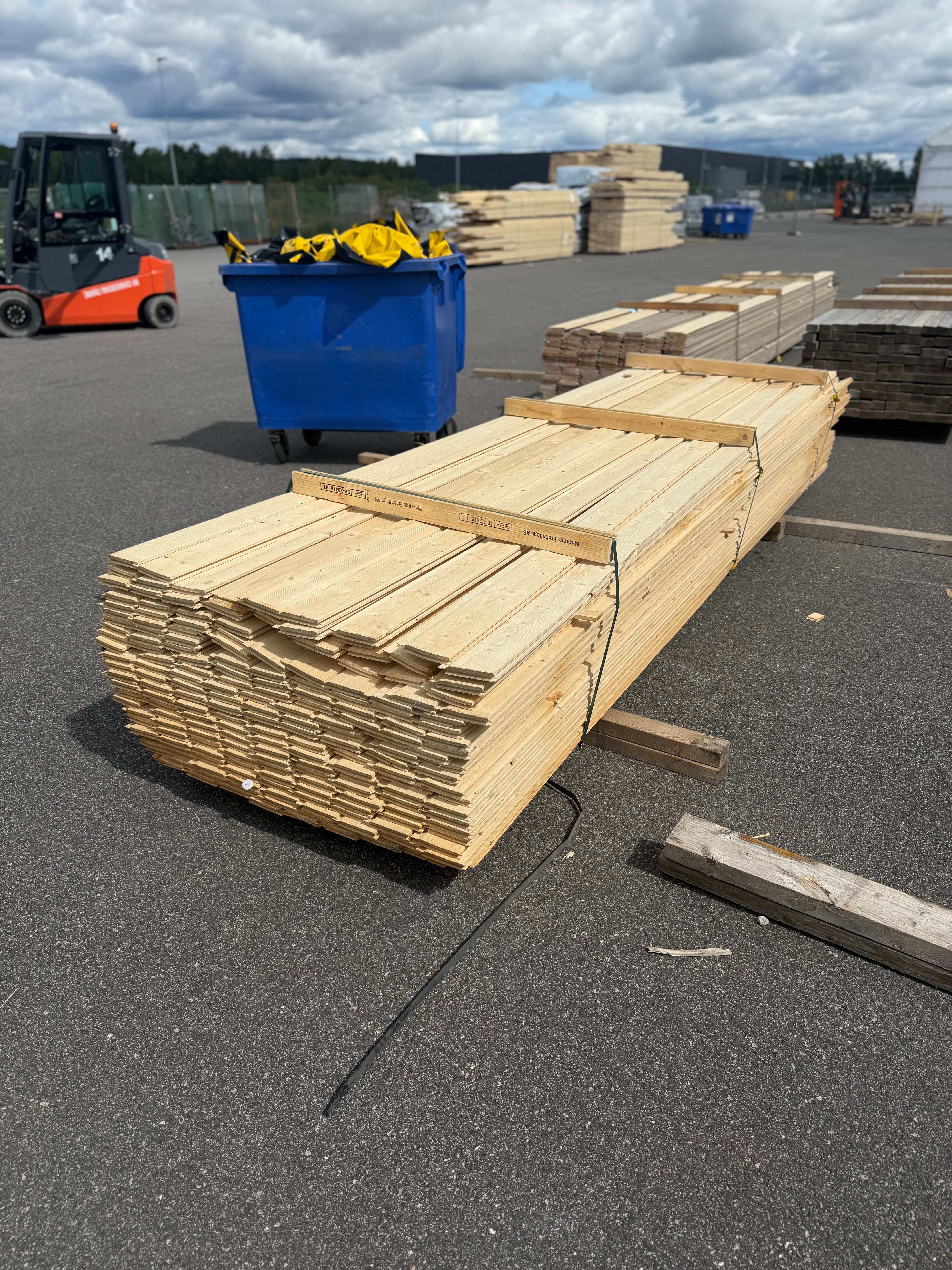 Paket Enkelfas ändspont 22x120 3.60m 189st