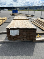 Paket Tryckimpregnerad Rillad Trall 28x120mm, 144st 4.20m