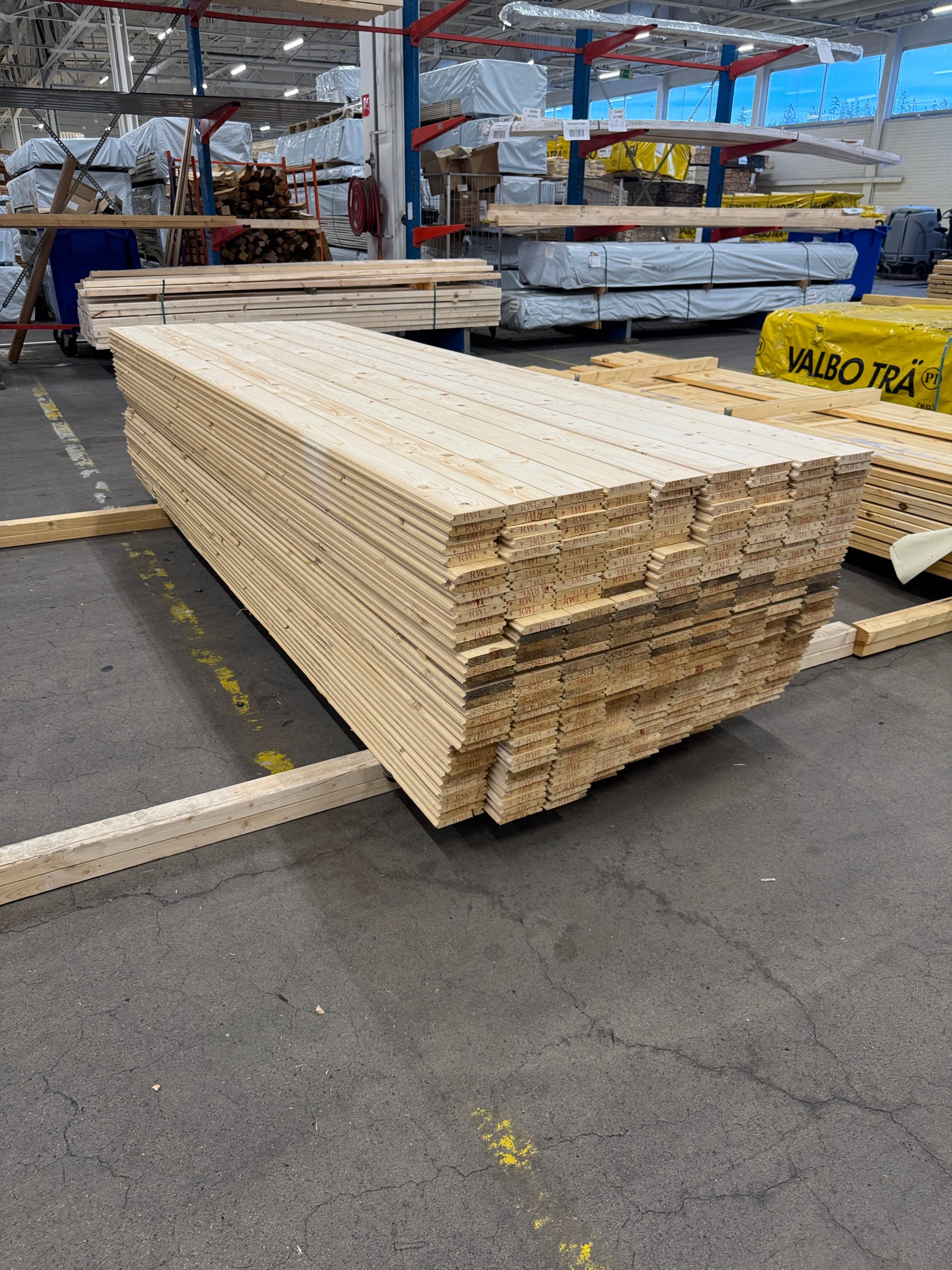 Paket Råspont 20x120mm 3,00m – 306 st