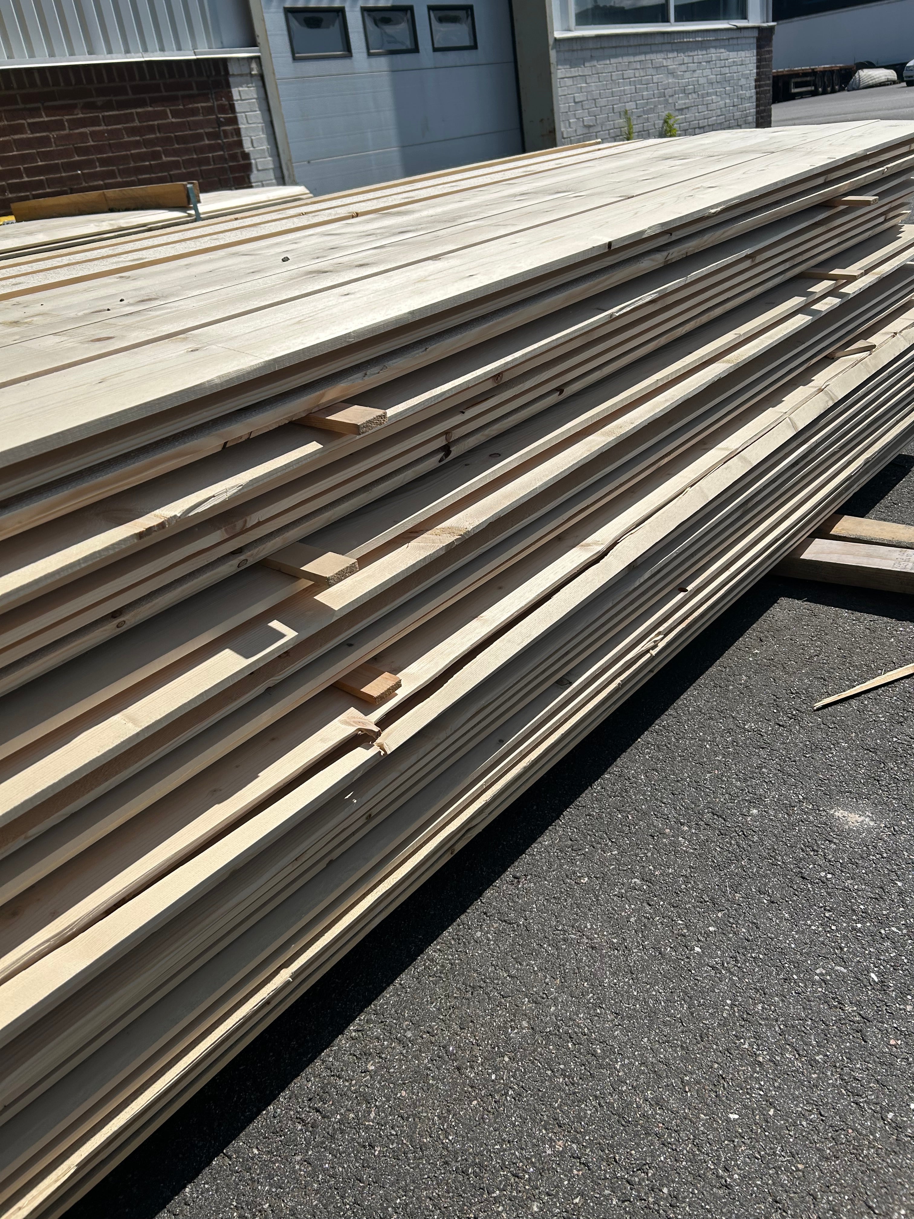 Paket Ytterpanel 22x145mm 3.60m 182st obehandlad