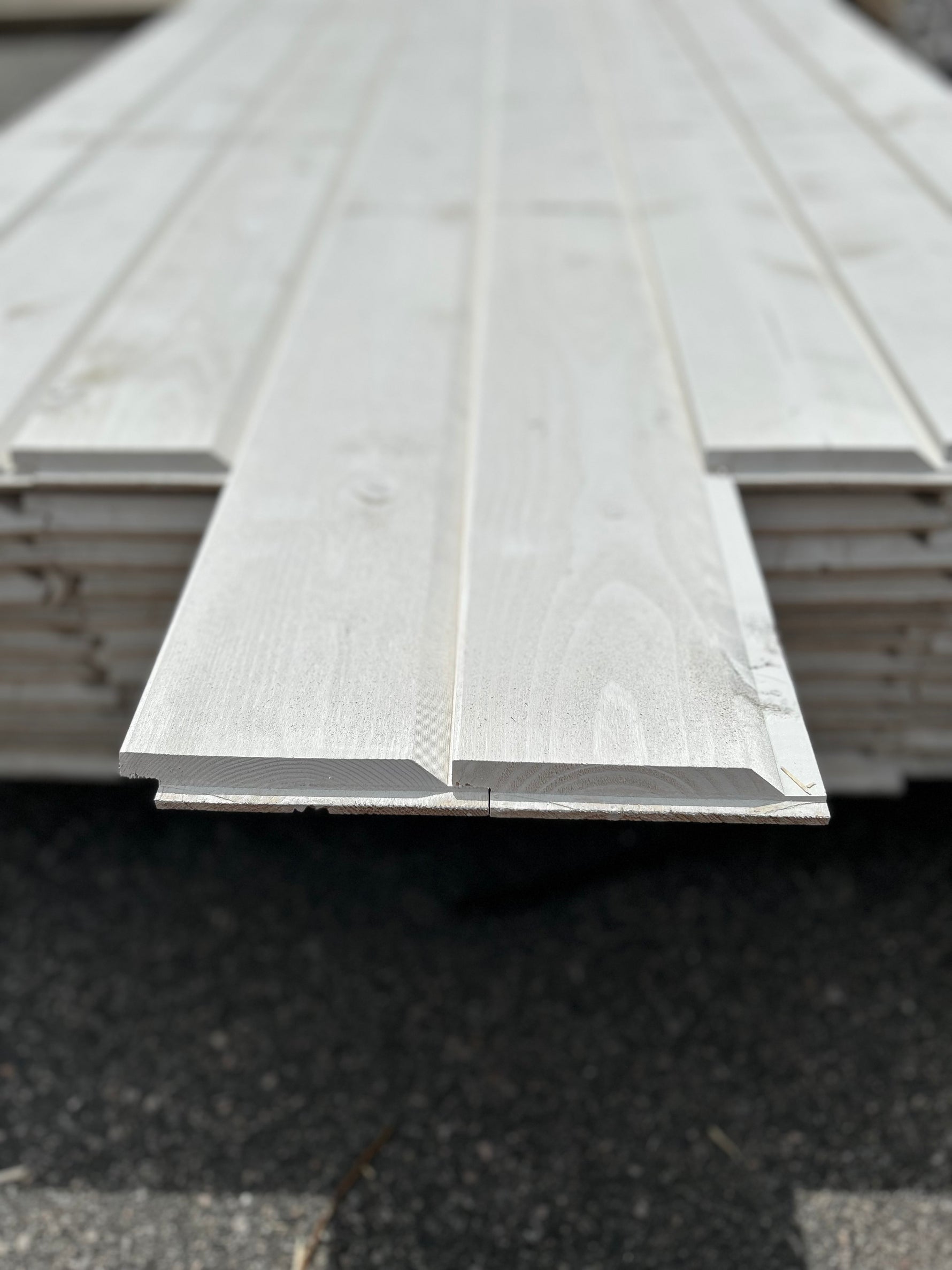Paket Ytterpanel Enkelfasspont 22x145mm 3.60m 88st- Grundmålad