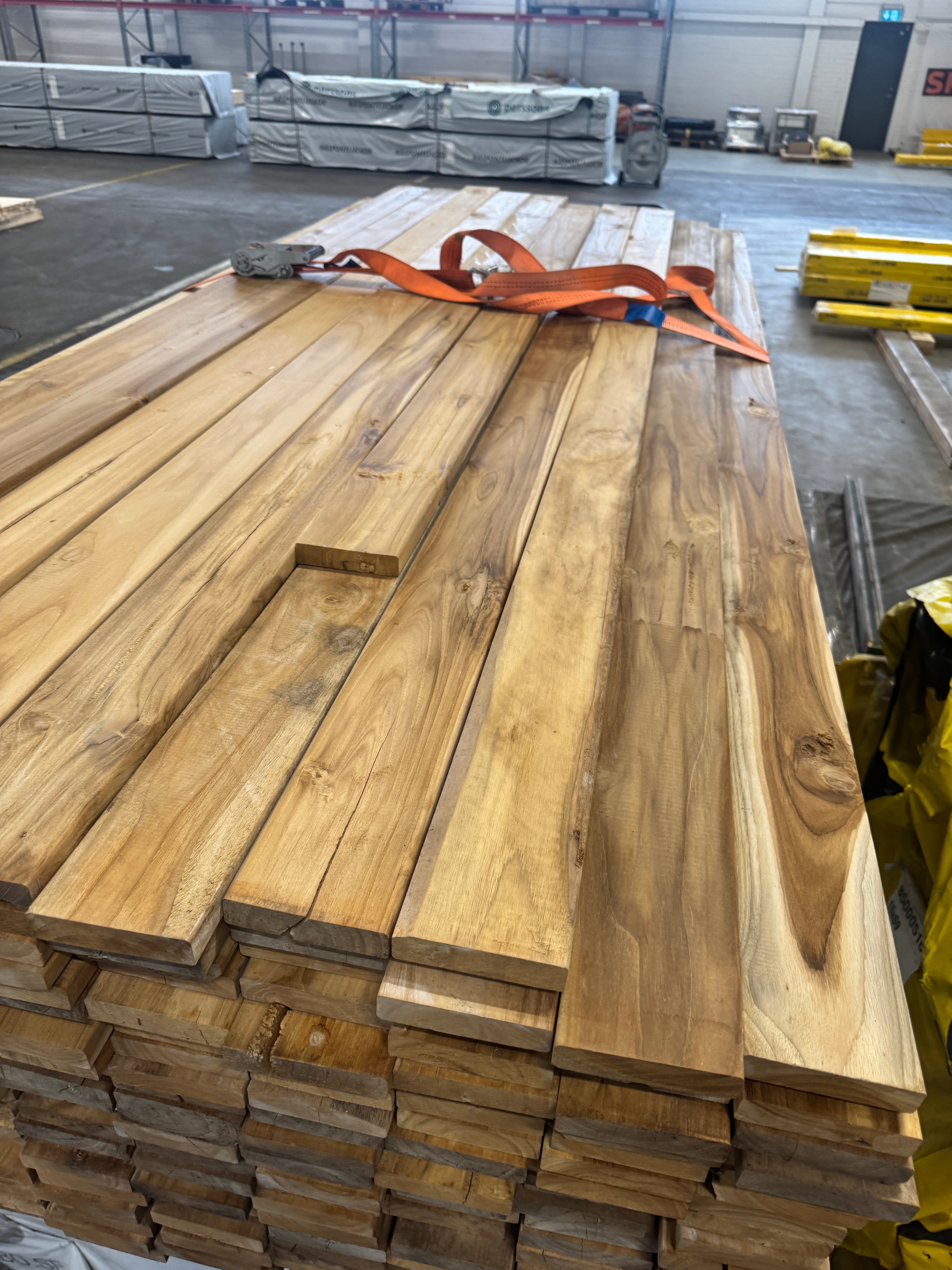 Teaktrall 22x95mm