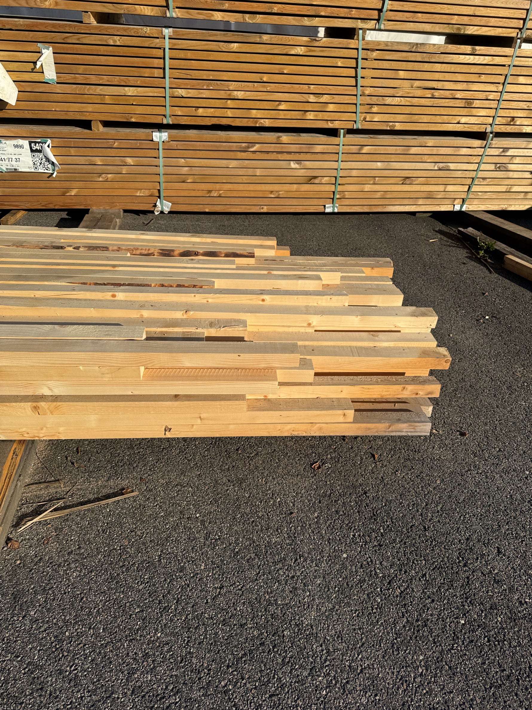 Paket Reglar 48x68mm (3,60-5,50m) 105st Gran