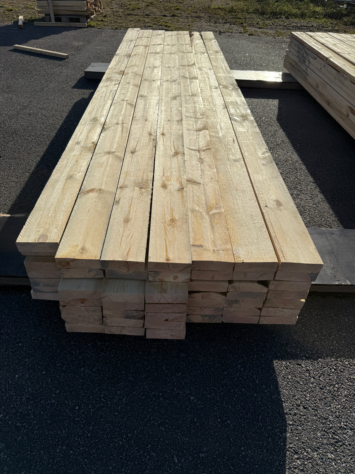 Paket Ohyvlade Reglar 47x150mm (3,90–4,20m) 49st
