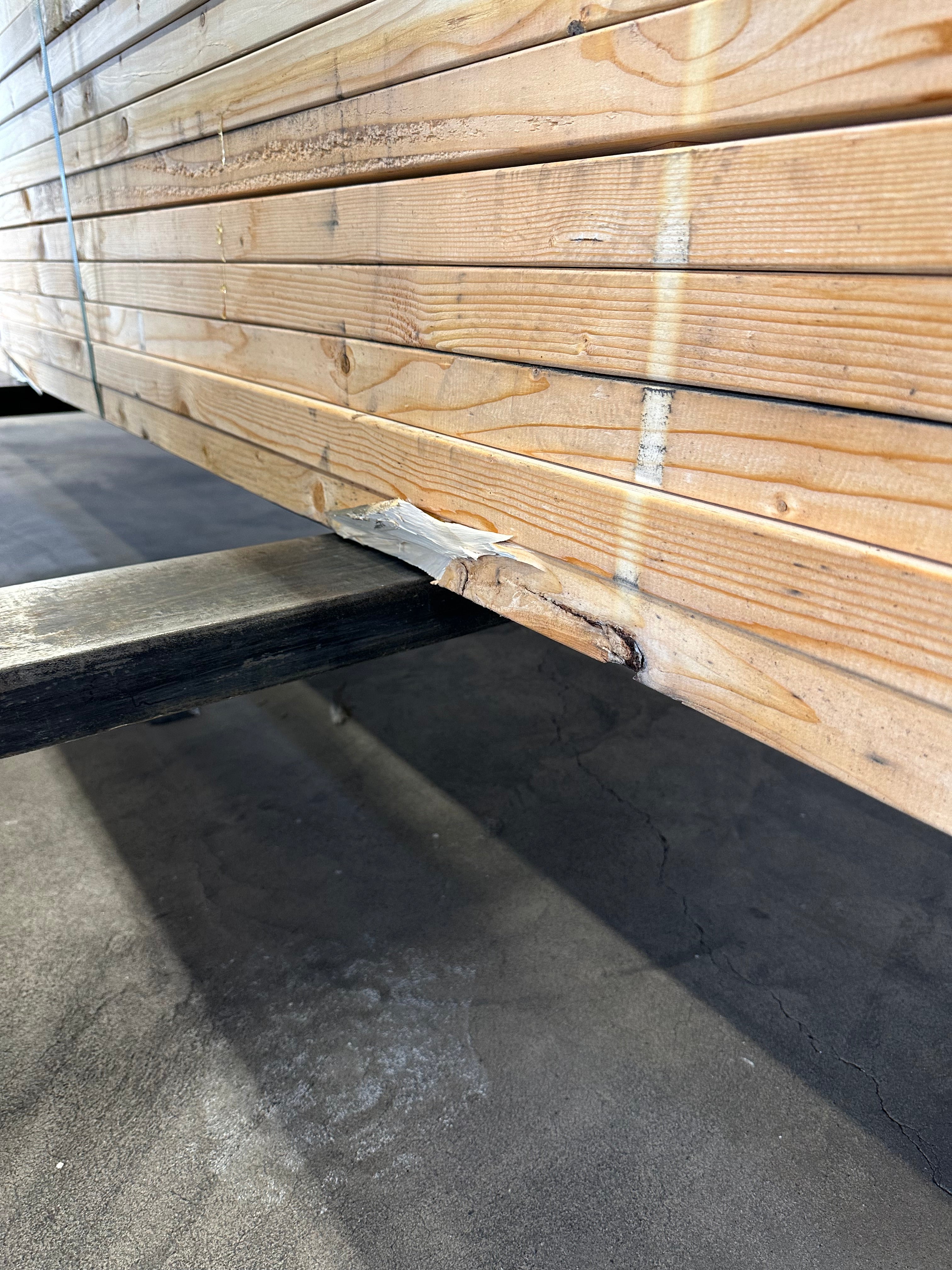 Paket Reglar 45x170 4.80m 66 st C24, Felhyvlat