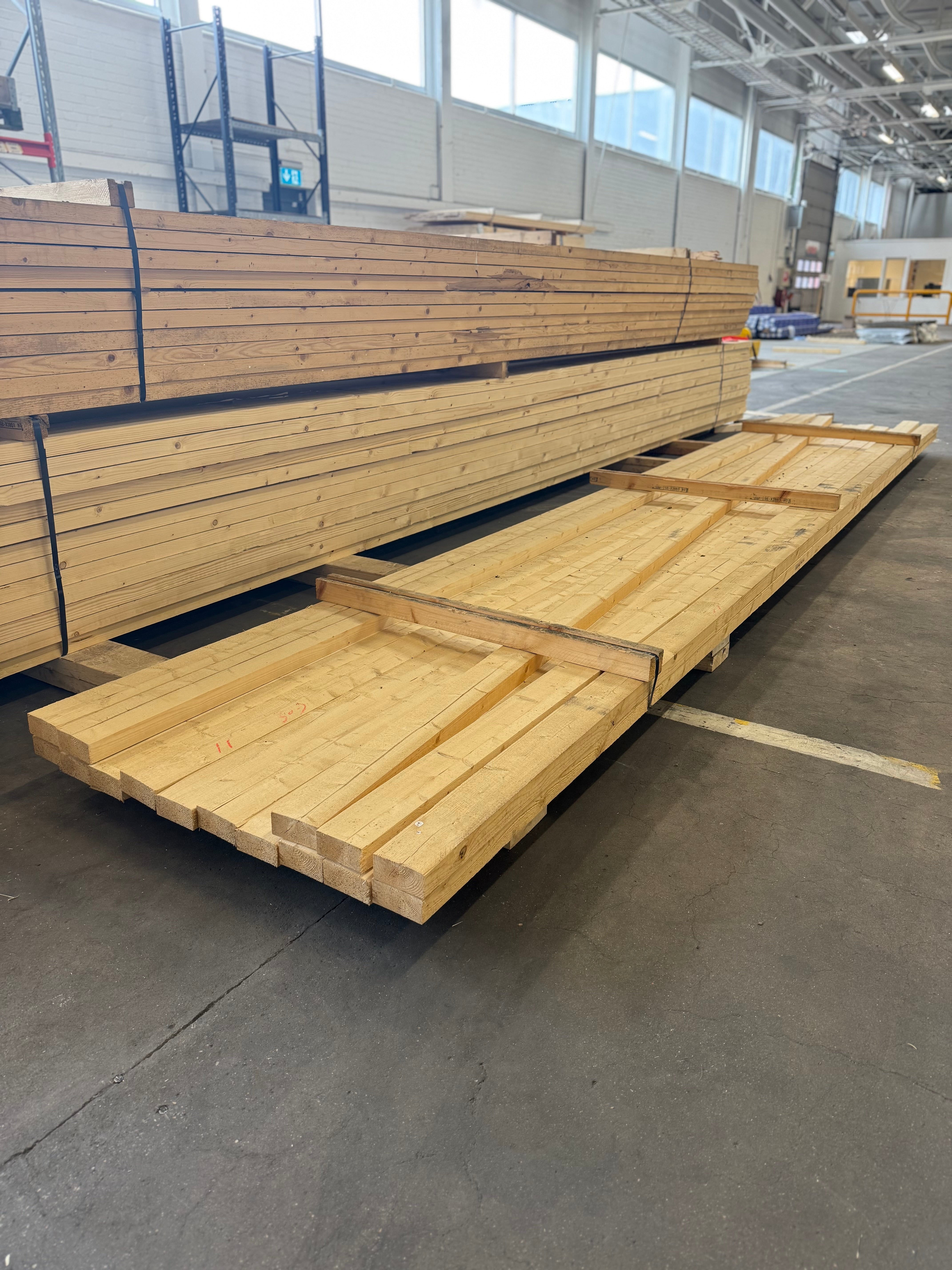Paket Reglar Ohyvlade 47x100 mm – 6,00 m – 15 st