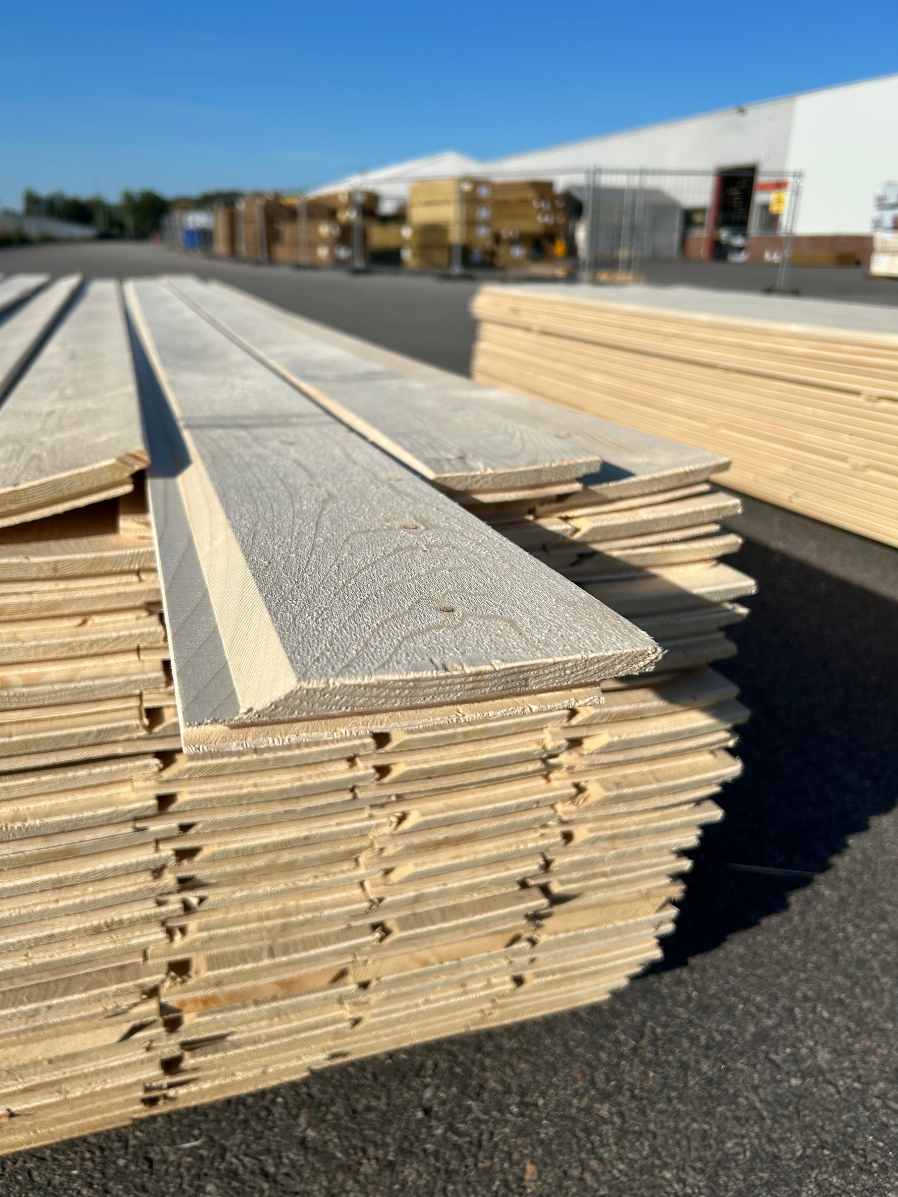 Paket Ytterpanel Enkelfas Fals Ändspont 22x145mm, 165st 3.60m