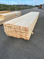 Paket Finsågade Brädor 22x195 mm – 5,40 m 125st Obehandlad