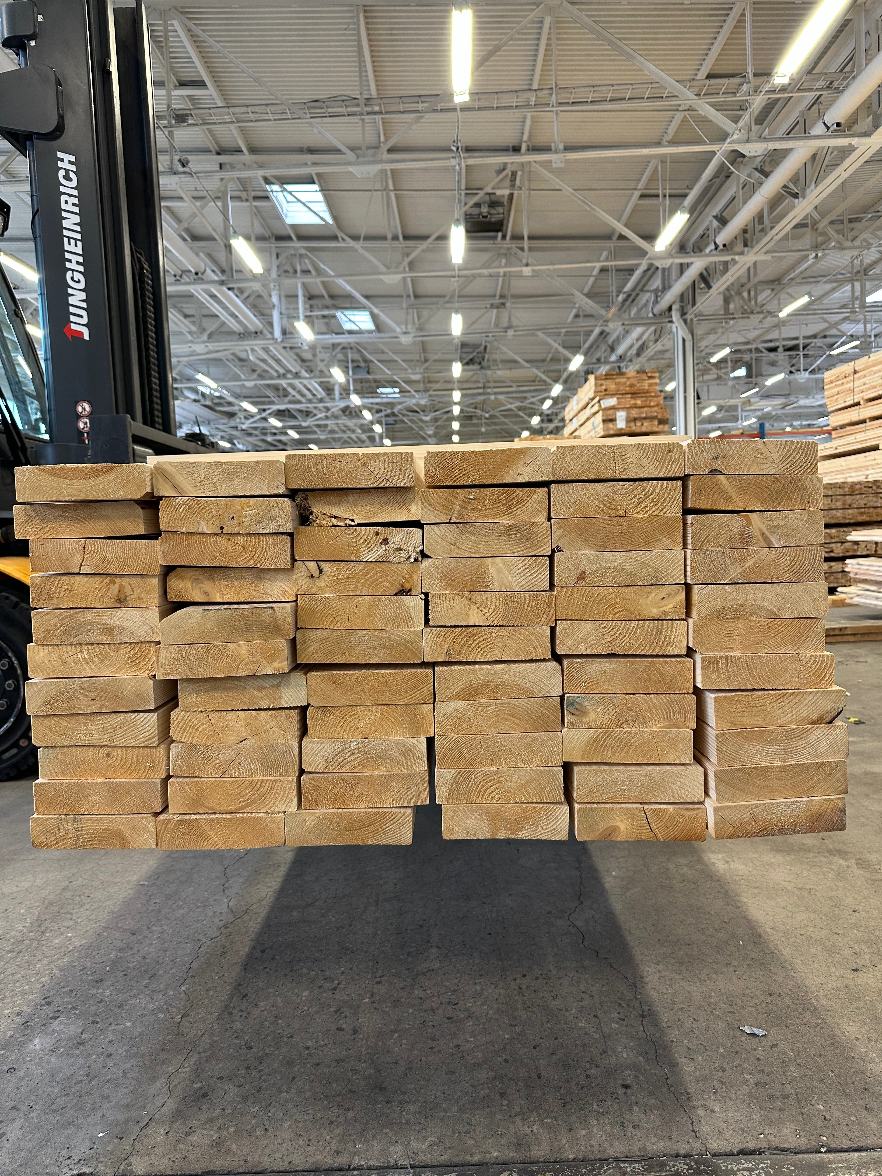 Paket Reglar 45x170 4.80m 66 st C24, Felhyvlat