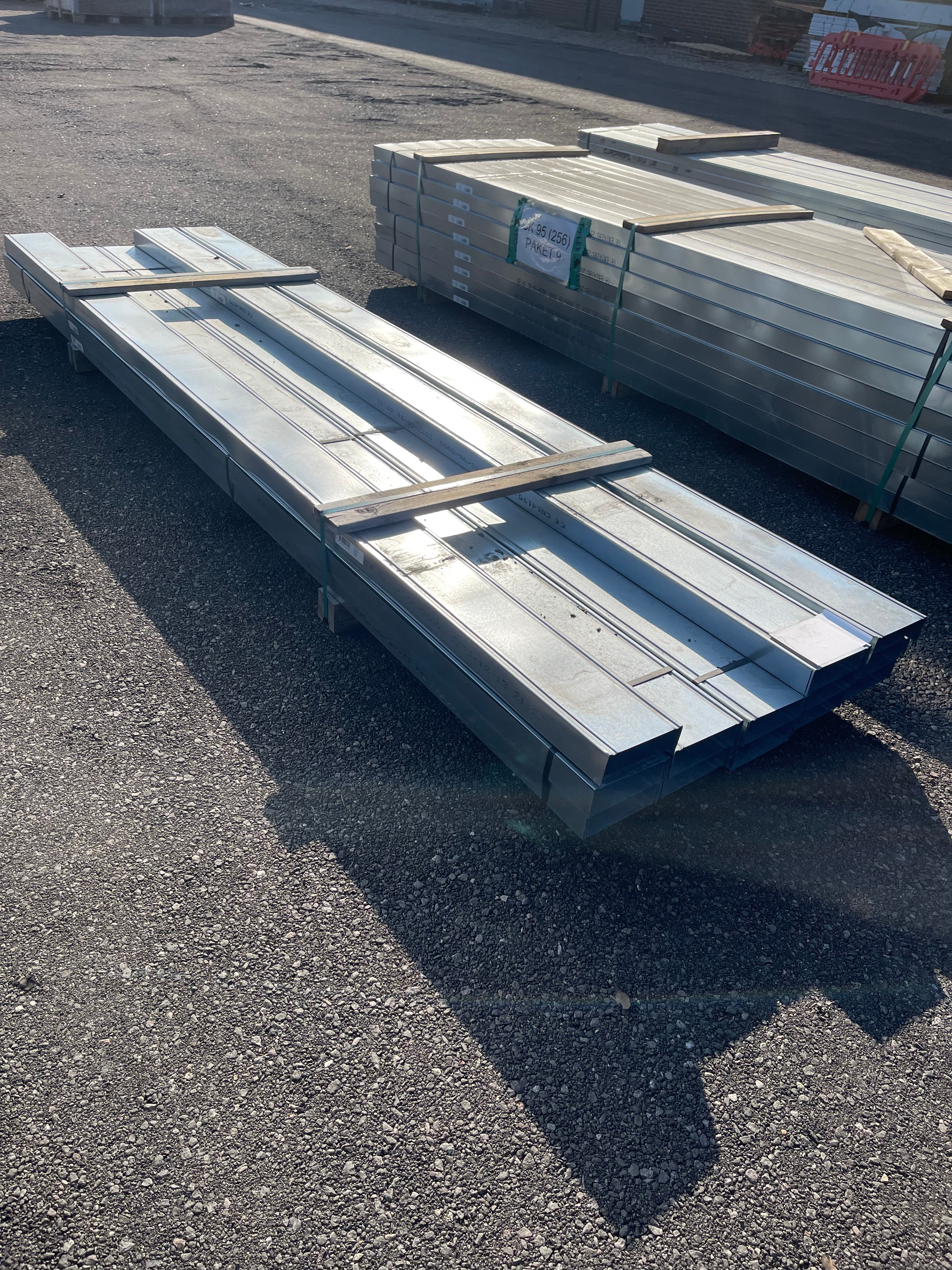 Paket Stålskenor – 55×145 mm – 26 st