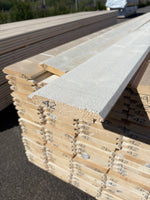 Paket Ytterpanel Dubbelfas Halvspont 22x145mm, 174st 4.20m Grundmålad Vit