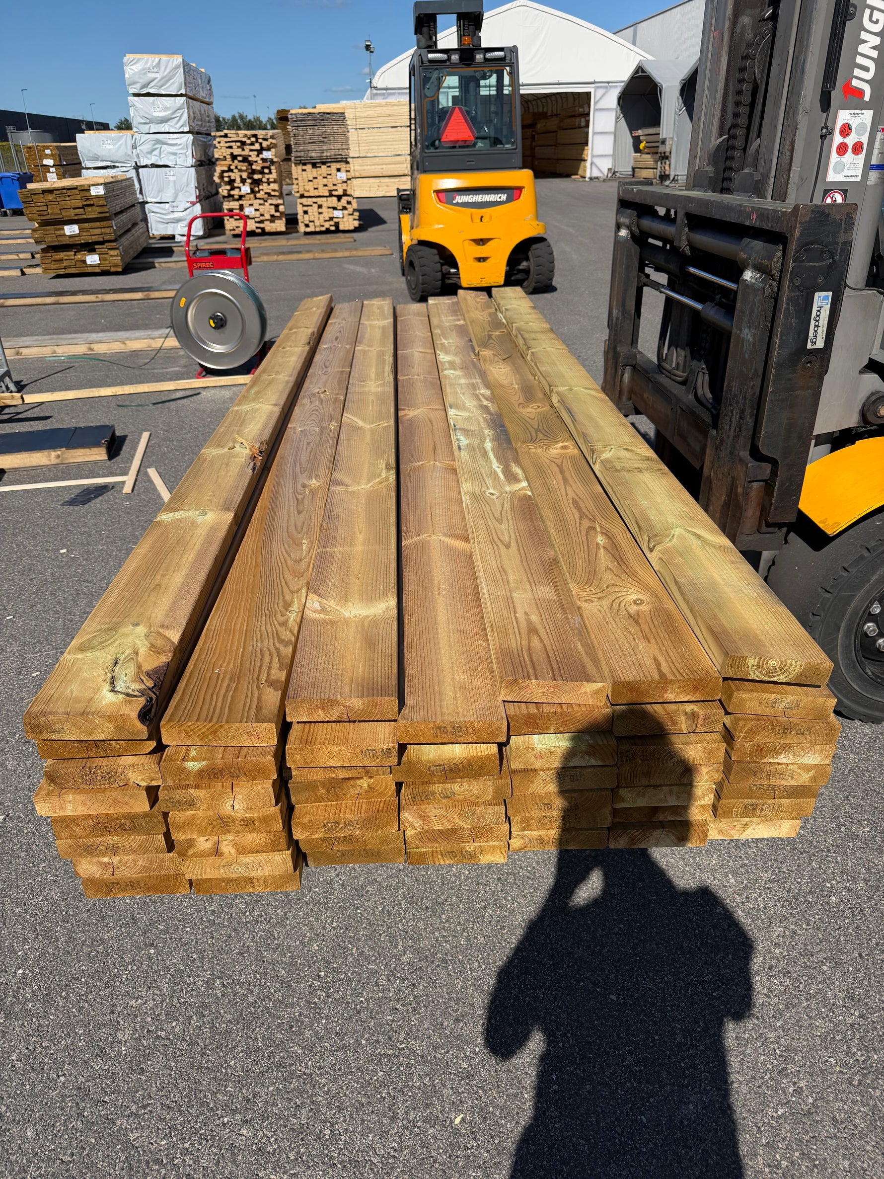 Paket Tryckimpregnerad Trall 34x145mm 3.60m, 50 st
