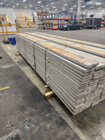 Paket Finsågad Panel 28x145mm- 4.20m, 129st vit/ljusgrå - Spirec