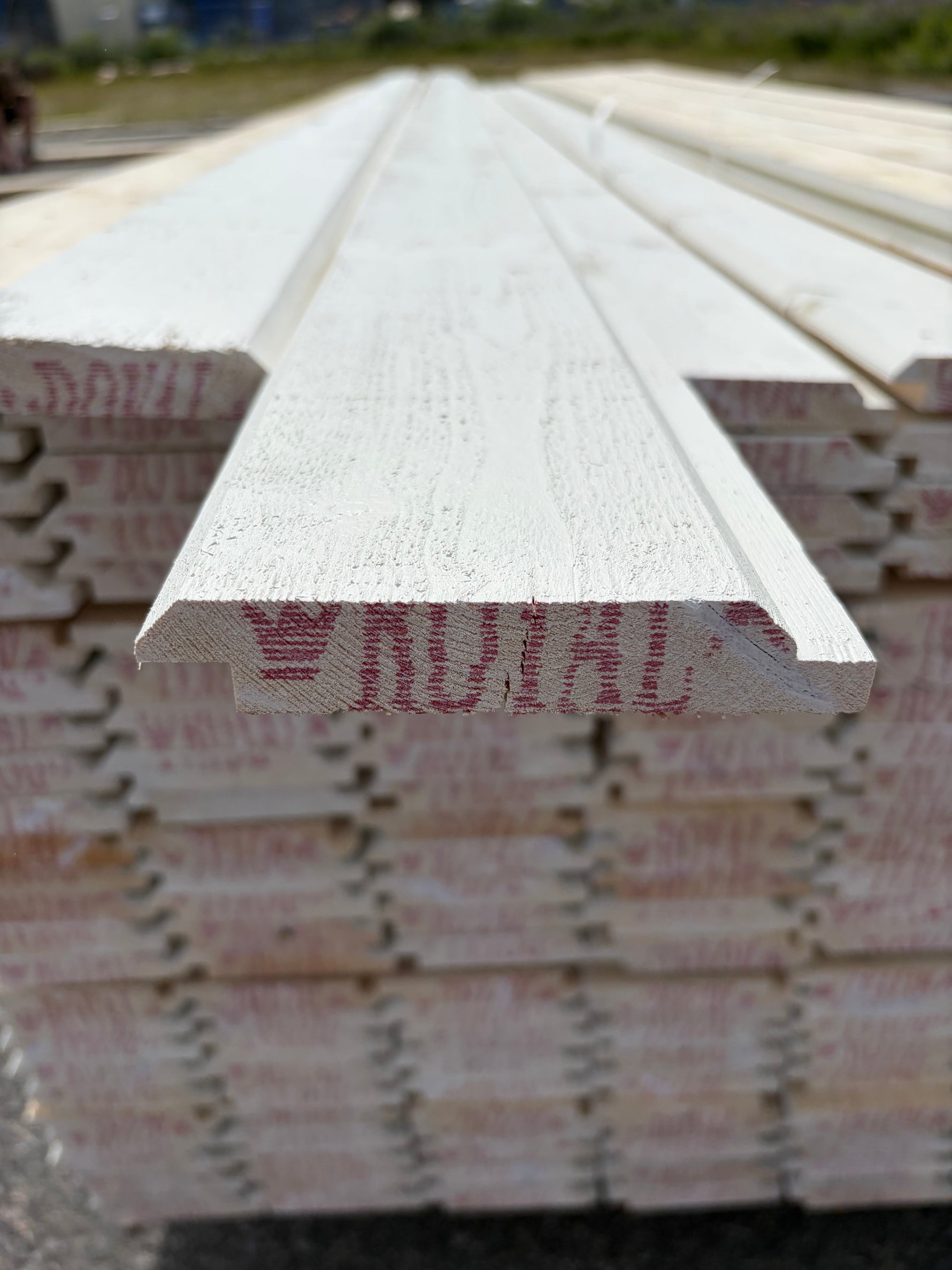 Paket Ytterpanel Dubbelfas Halvspont 22x120mm, 225st 3.60m Mellanstruken&nbsp;