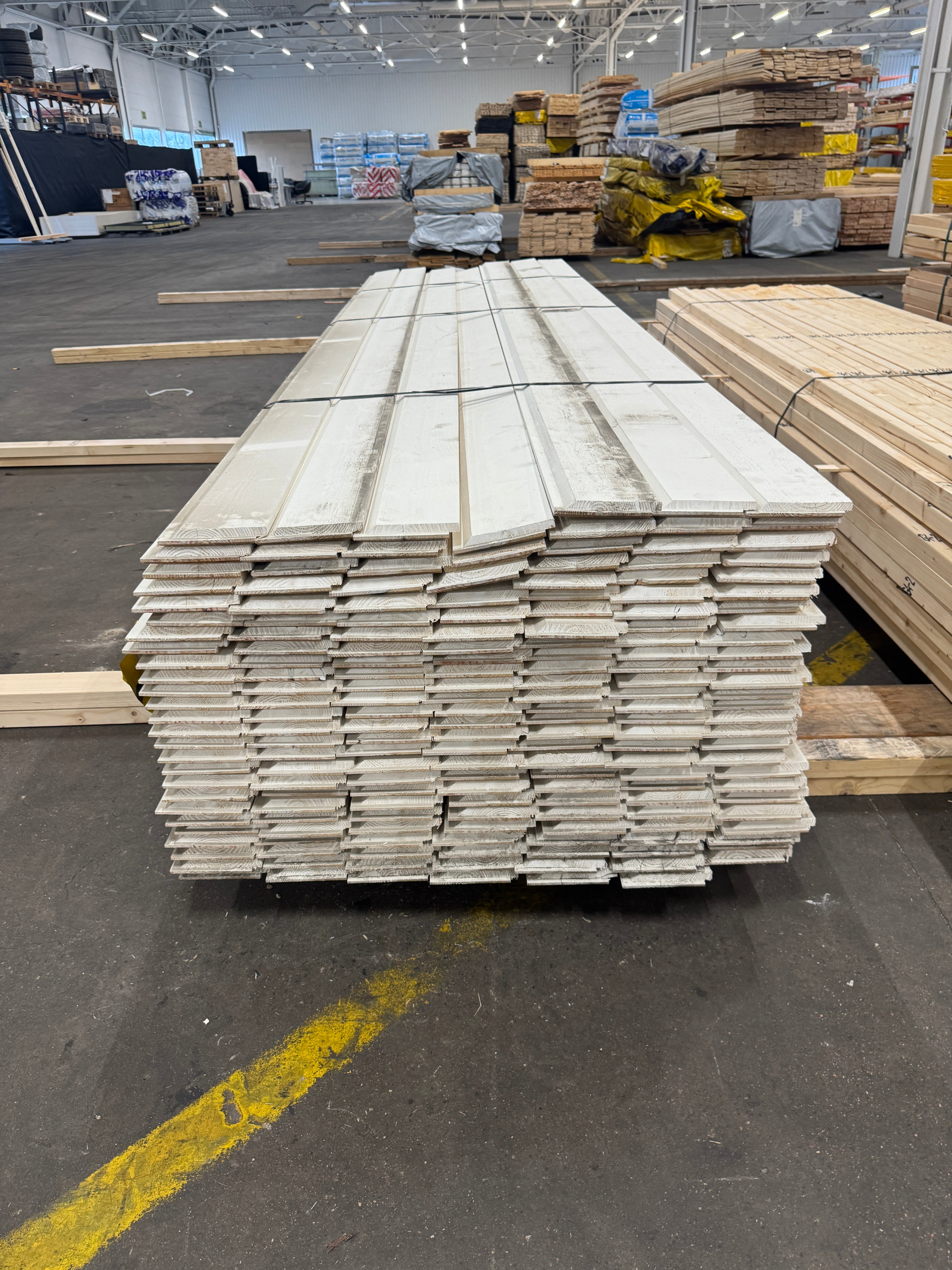 Paket Ytterpanel Enkelfas Halvspont Ändspont 22x145mm – 184 st