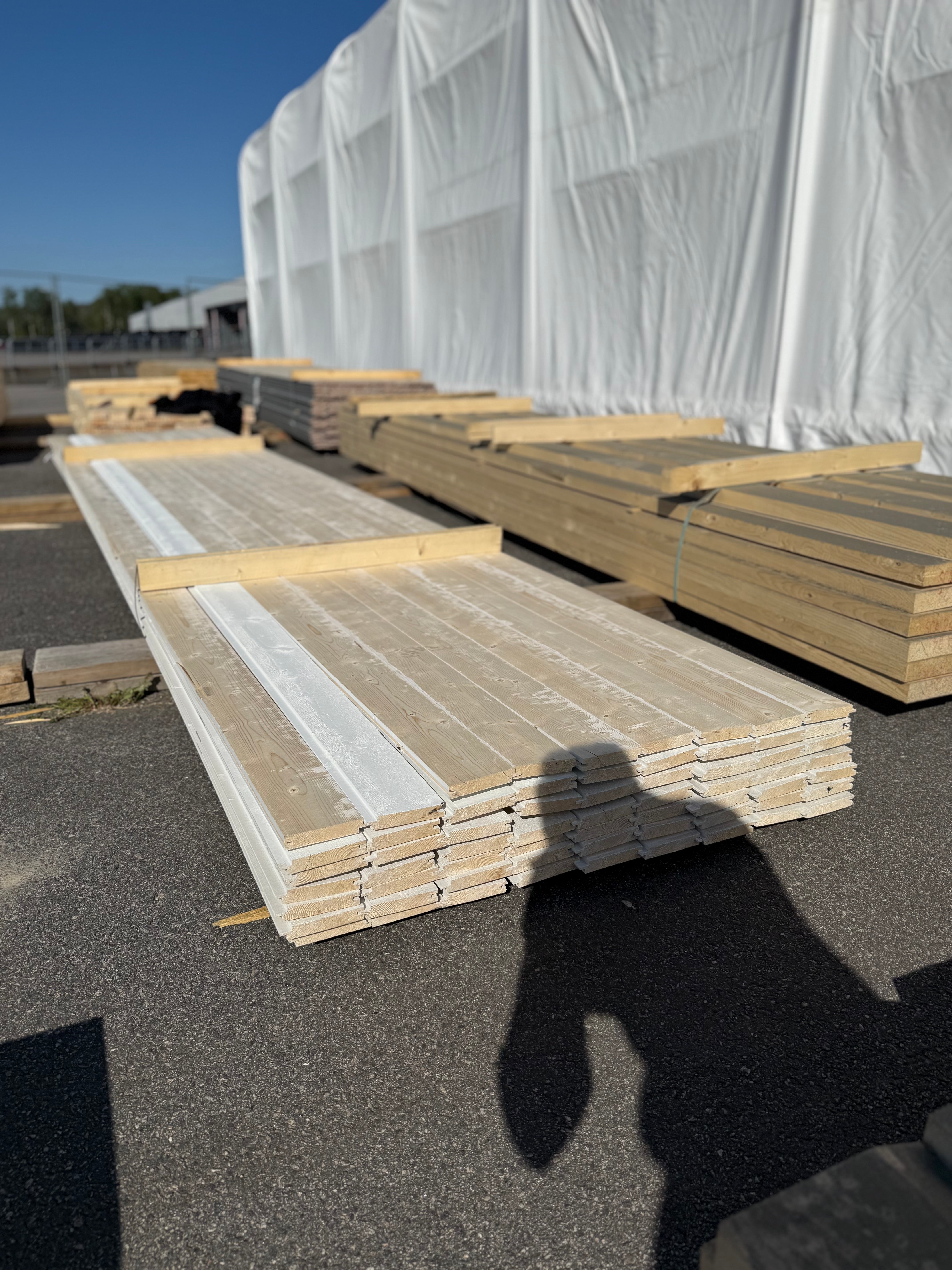 Paket Spårpanel 21x120 5.40m 63st