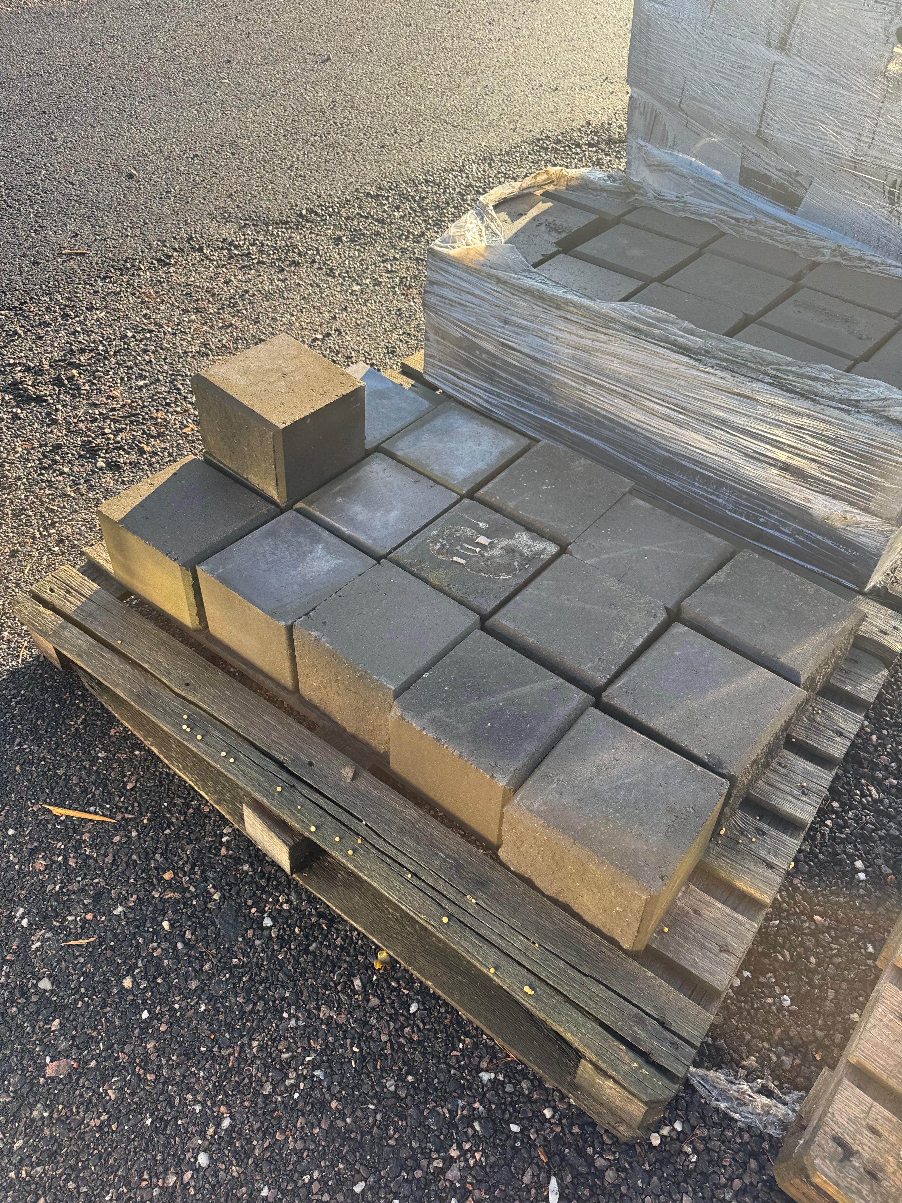 Parti Sten olika varianter – Grafit (7 pall)