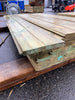 Paket Spontad Panel Hyvlad 27x145mm – 72 st 2.0m Tryckimpregnerad B-sort
