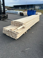Paket Spårpanel 22x120 mm – 3,60–4,20 m (Andra sortering)