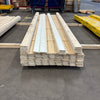 Paket Ytterpanel Enkelfas Fals 22x120mm 3,60m – 105 st (gran, grundmålad vit)