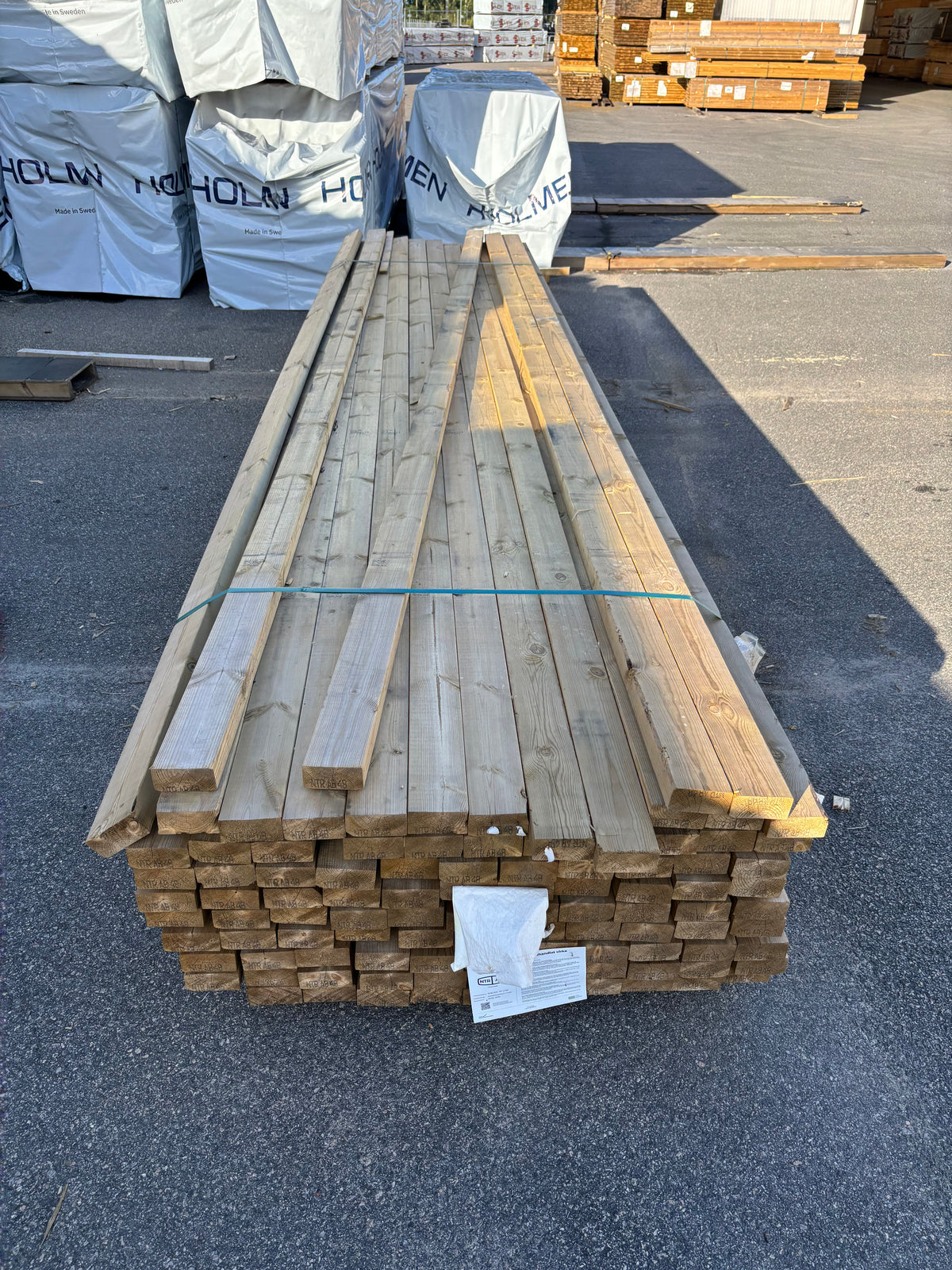 Paket Tryckimpregnerade Reglar 45x95mm 4,80m NTR-AB C24, 103st