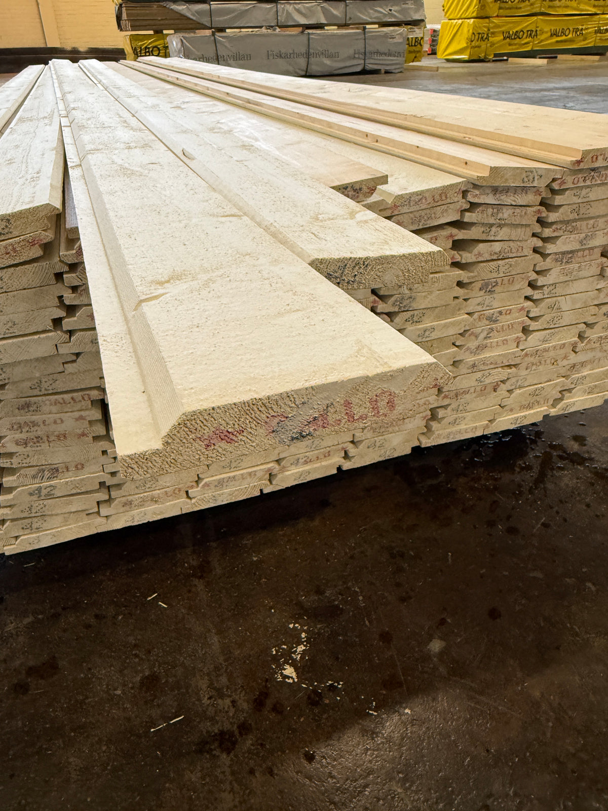 Paket Dubbelfas Halvspont 22x120mm 4.20m 155st Mellanstruken