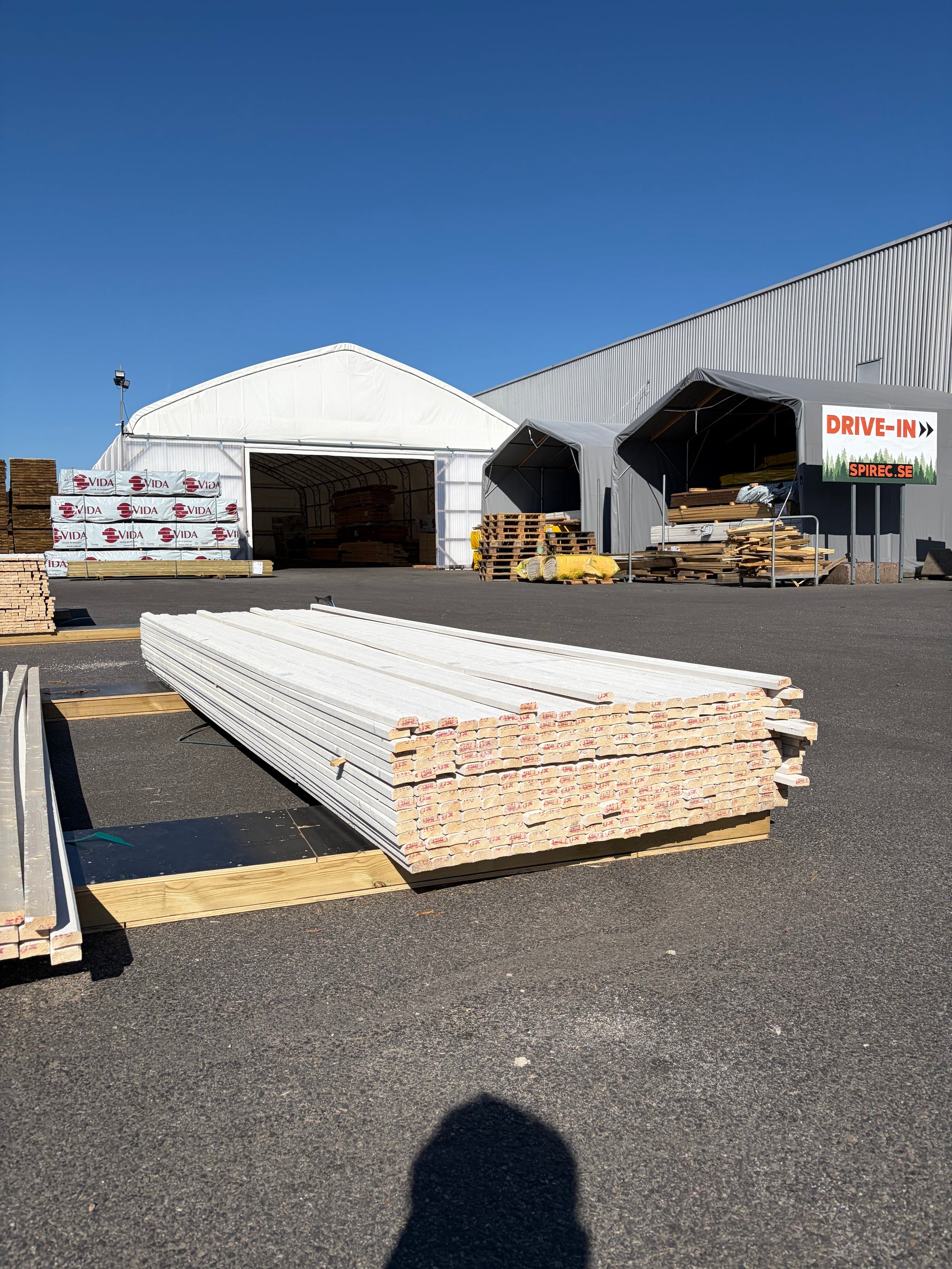 Paket Lockläkt 22x45mm,286st 3.6m- Grundmålad