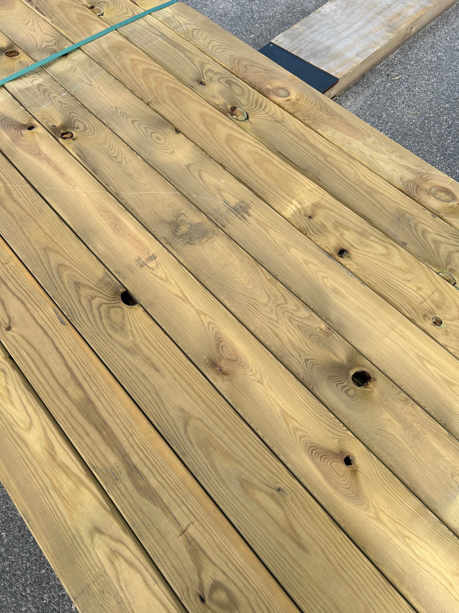 Paket Trall Furu 28x120mm 3,90m 144st Impregnerad B-sortering