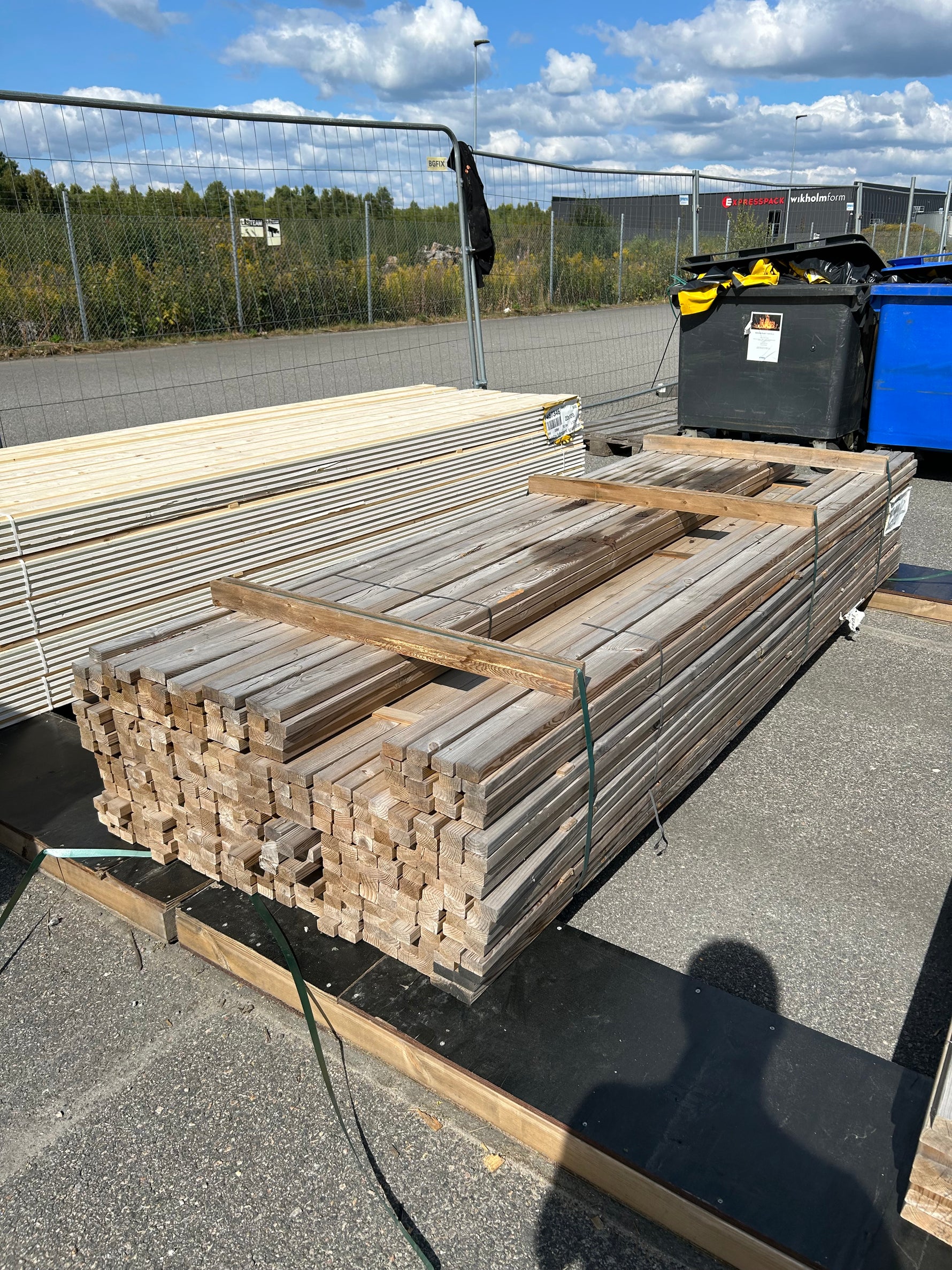 Paket Tryckimpregnerad Staketläkt 28×45 mm – 328 st