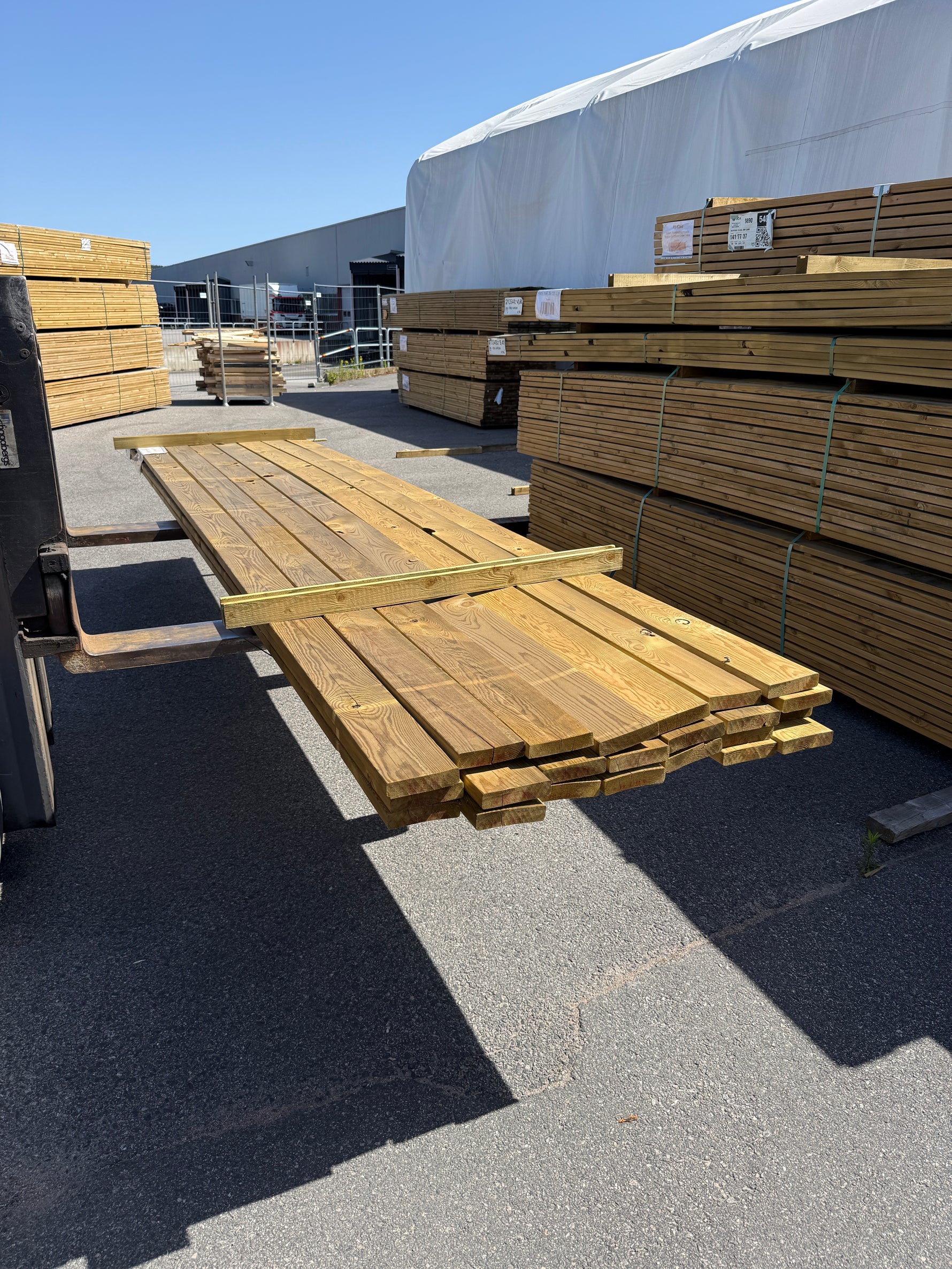 Paket Trall Furu 28x120mm 4,50m 23st Impregnerad B-kvalitet